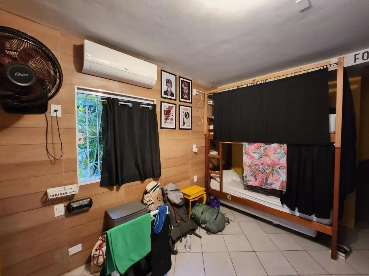 Bedroom in Vila Rock Hostel - próx Allianz Parque, Vila Madalena, Av Paulista, Hospital das Clínicas, PUC