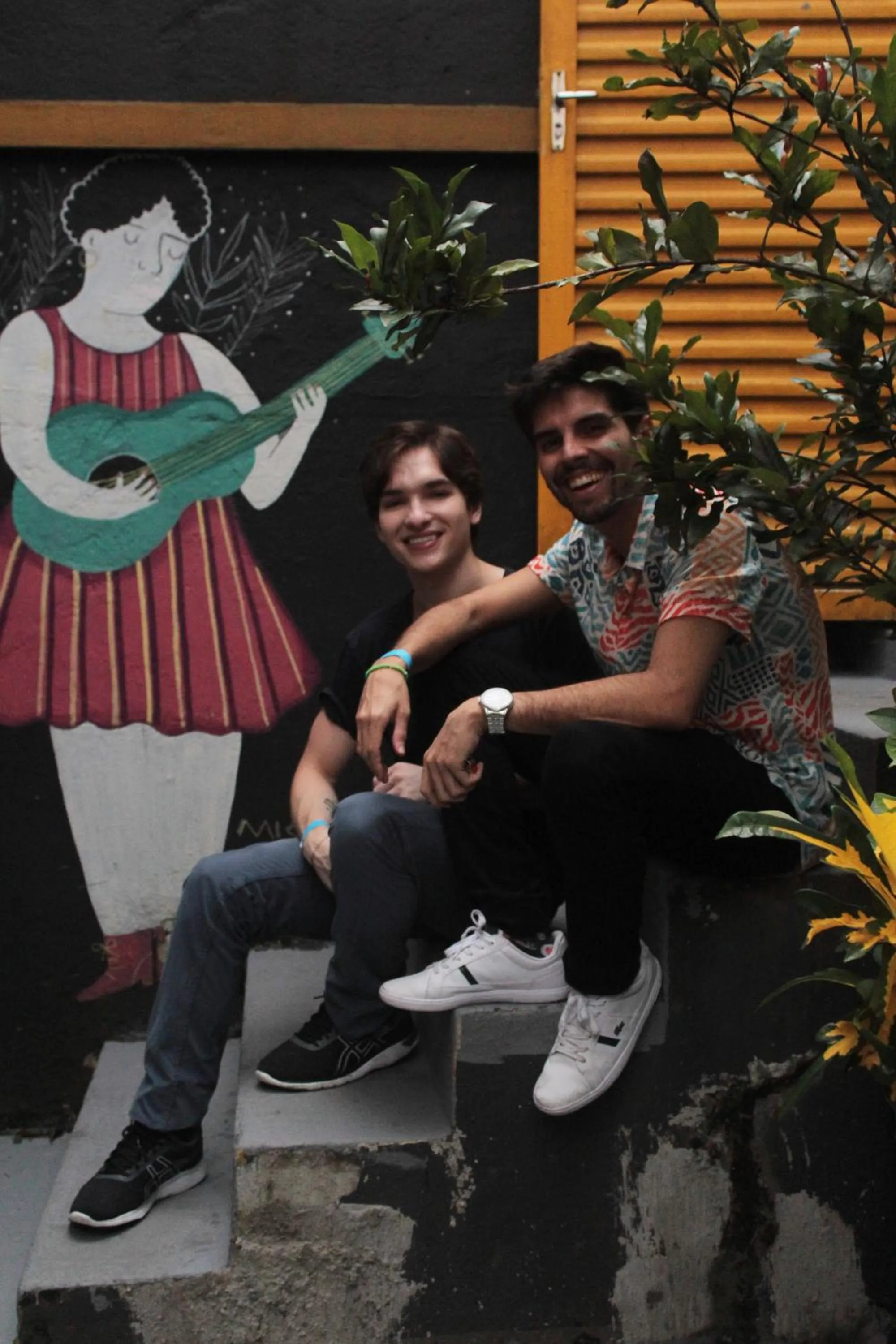 Seating area in Vila Rock Hostel - próx Allianz Parque, Vila Madalena, Av Paulista, Hospital das Clínicas, PUC