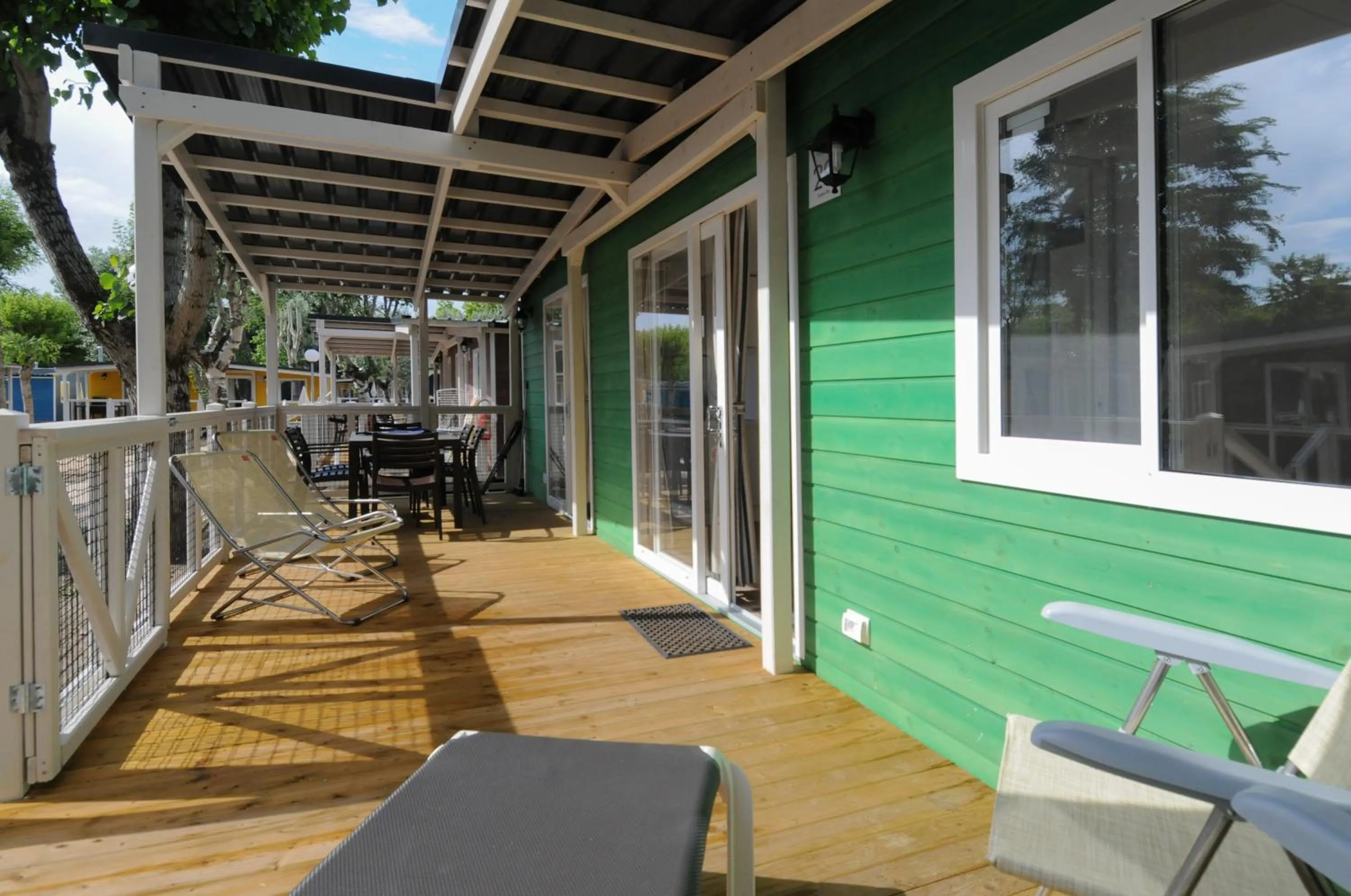 Patio in Club del Sole Marina Family Resort