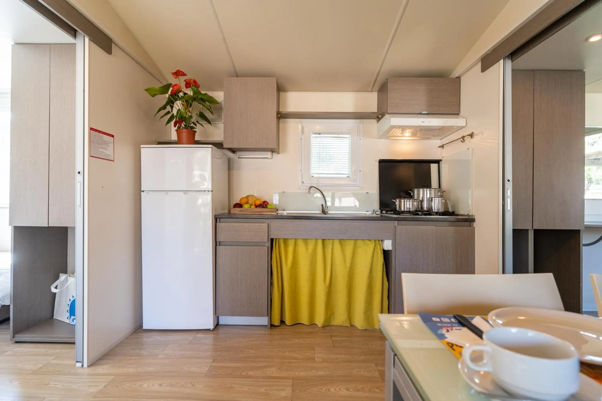 Kitchen or kitchenette in Club del Sole Marina Family Resort