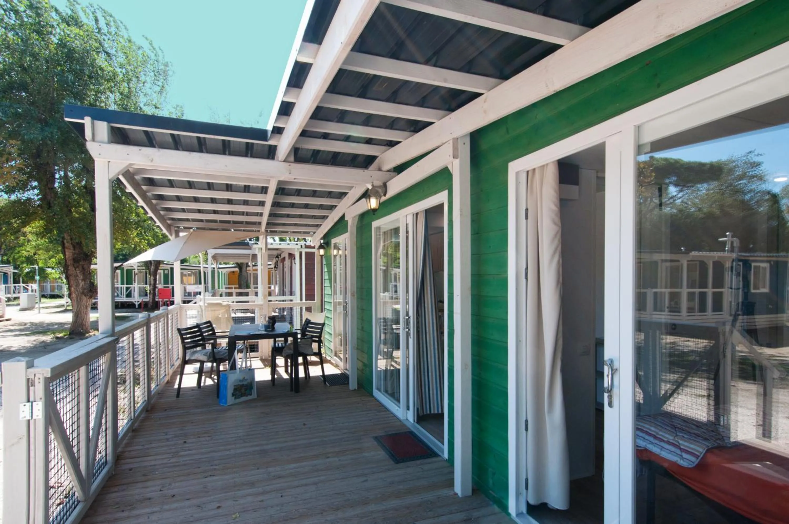 Patio in Club del Sole Marina Family Resort