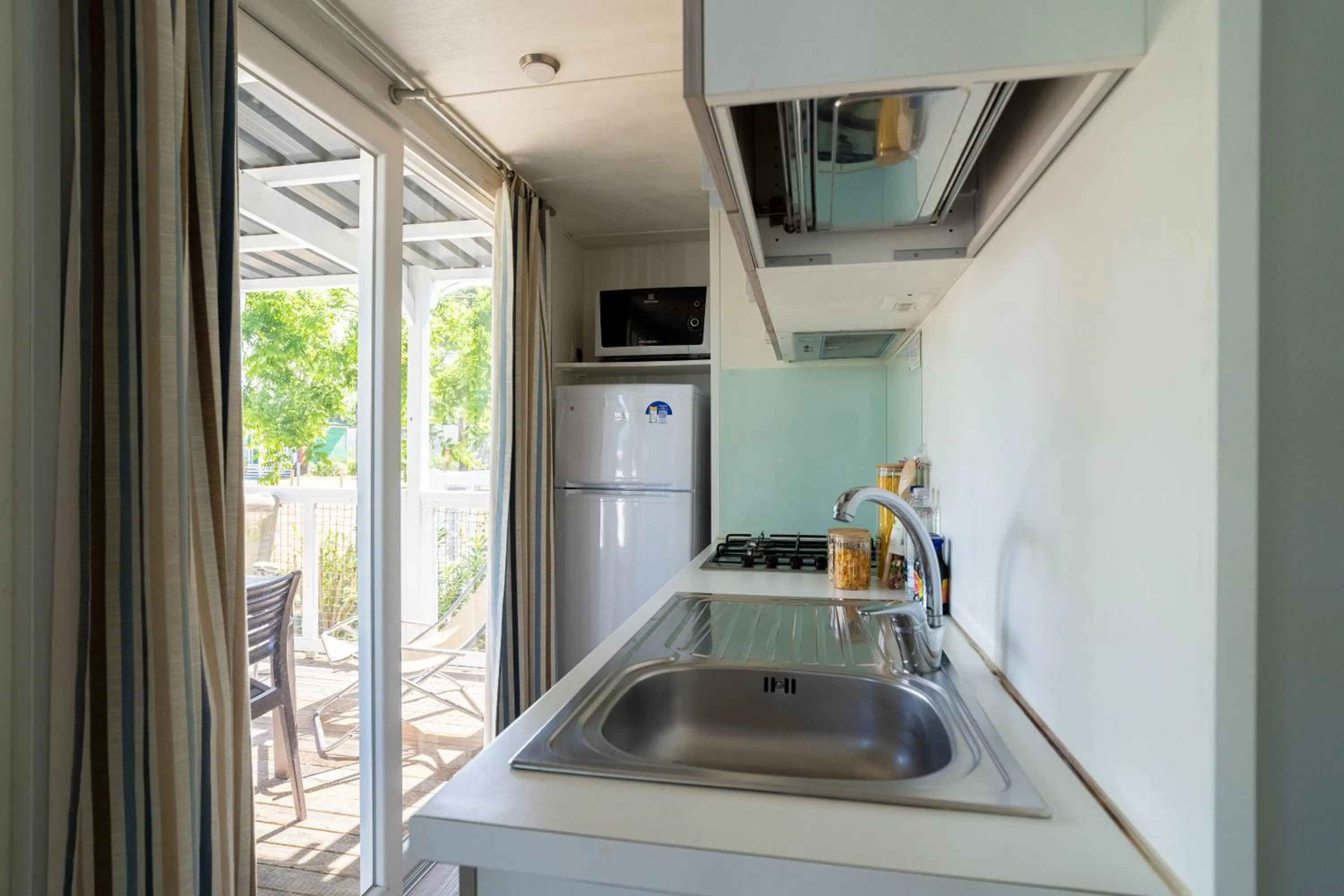 Kitchen or kitchenette in Club del Sole Marina Family Resort