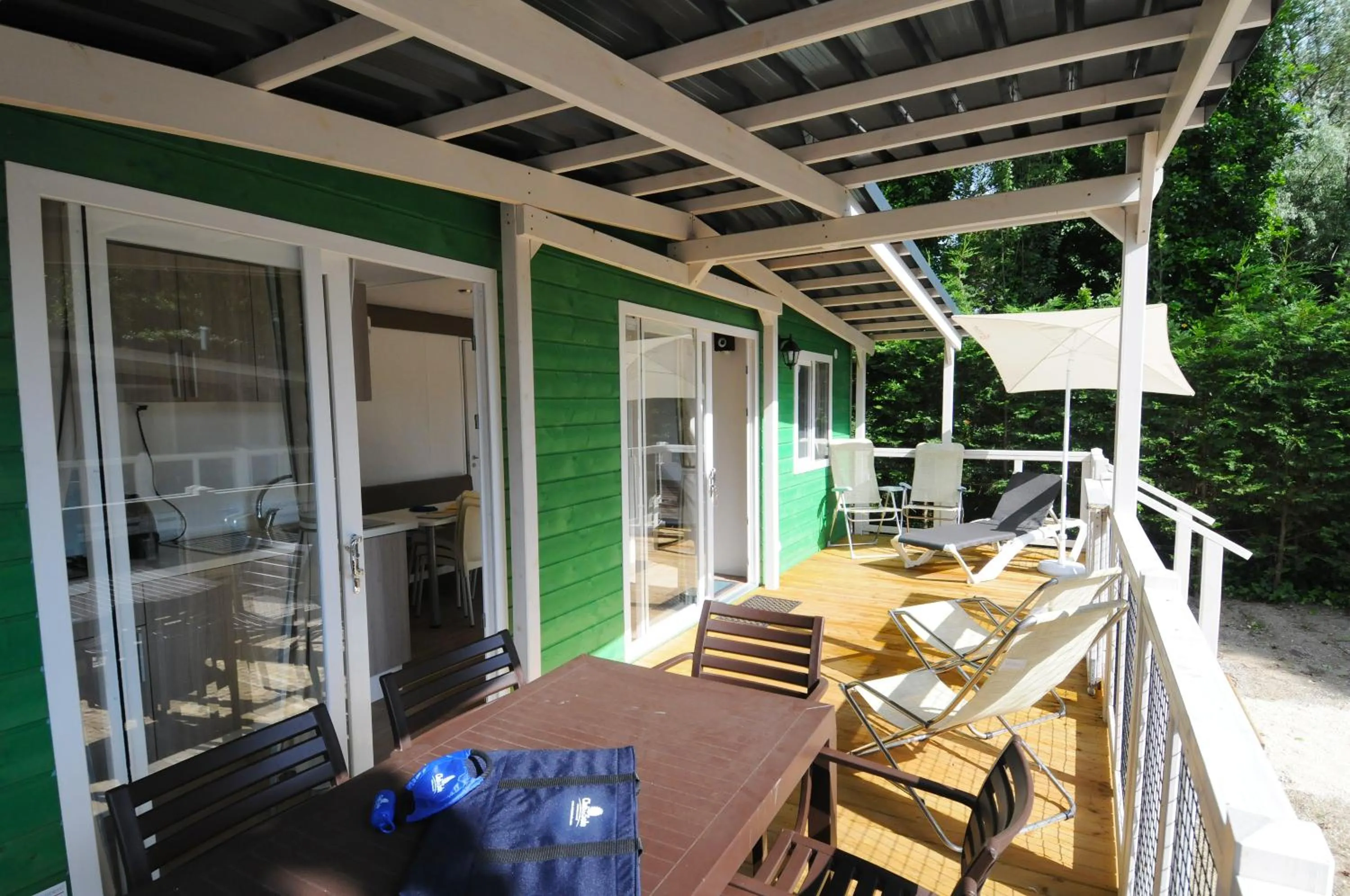 Patio in Club del Sole Marina Family Resort