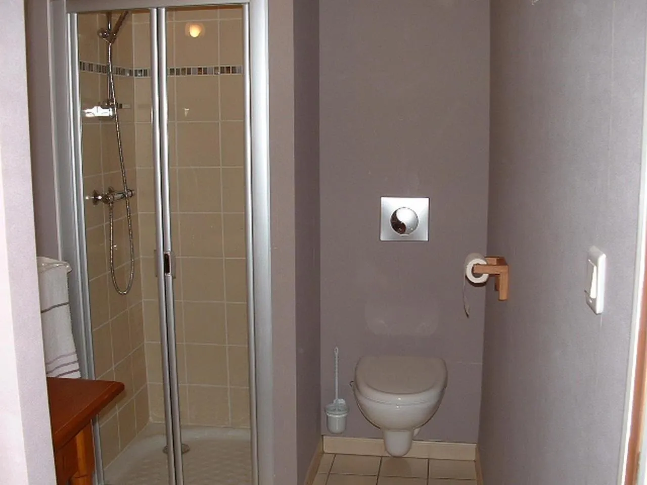 Shower in Acaba d'Entrar