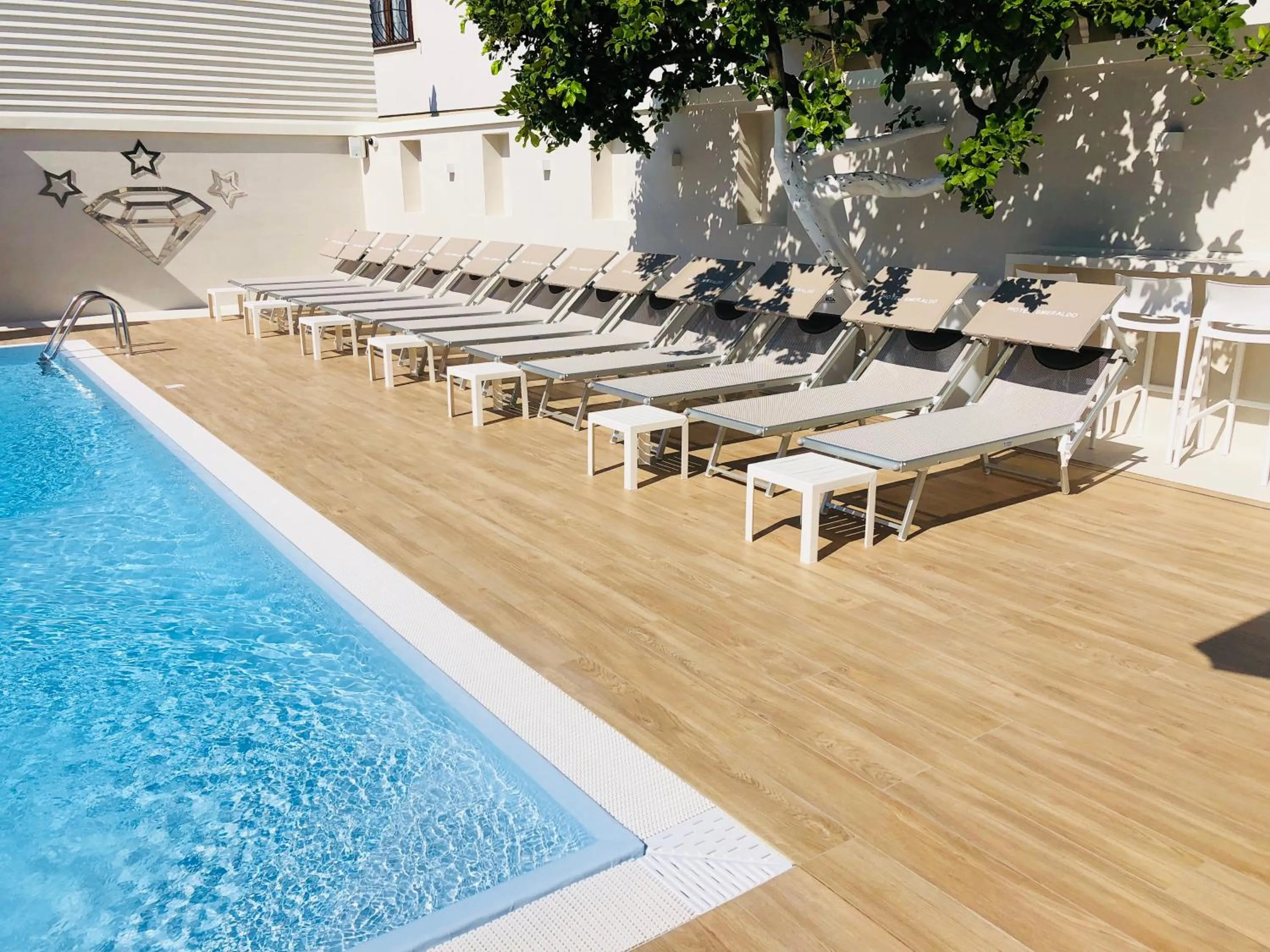 Swimming pool in Hotel Smeraldo