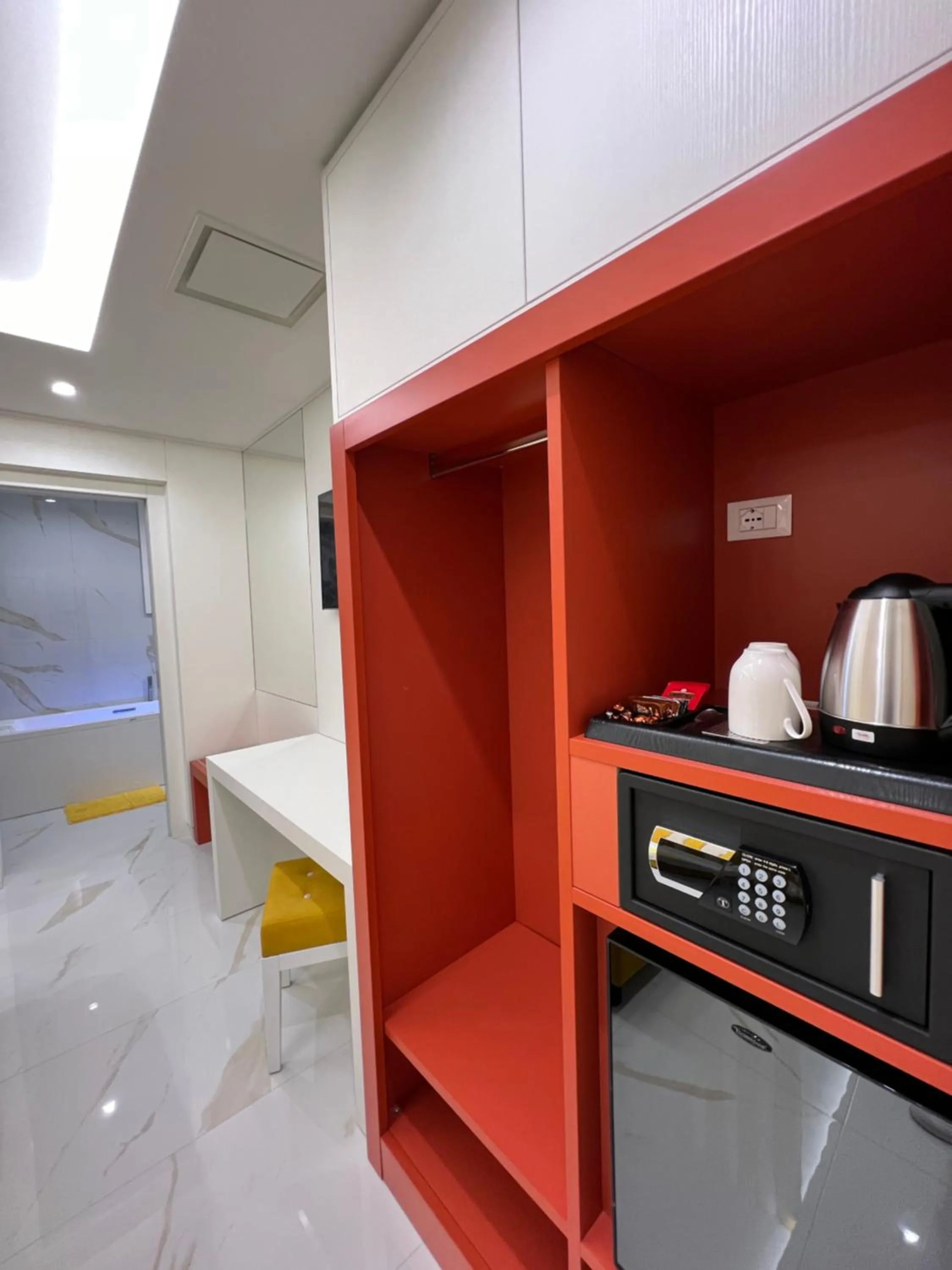 Coffee/tea facilities in Hotel Smeraldo