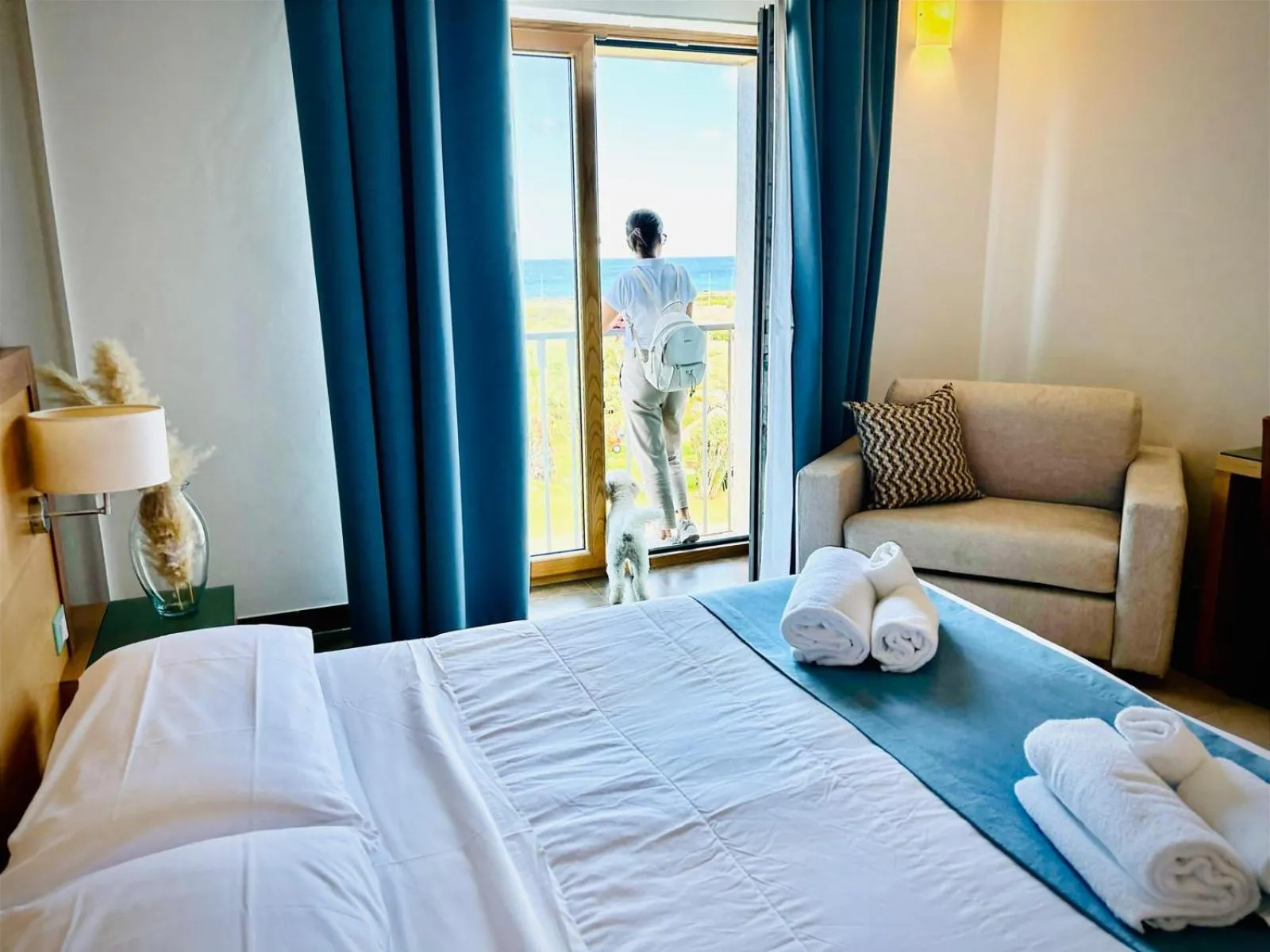 Bedroom in Hotel Scoglio Degli Achei