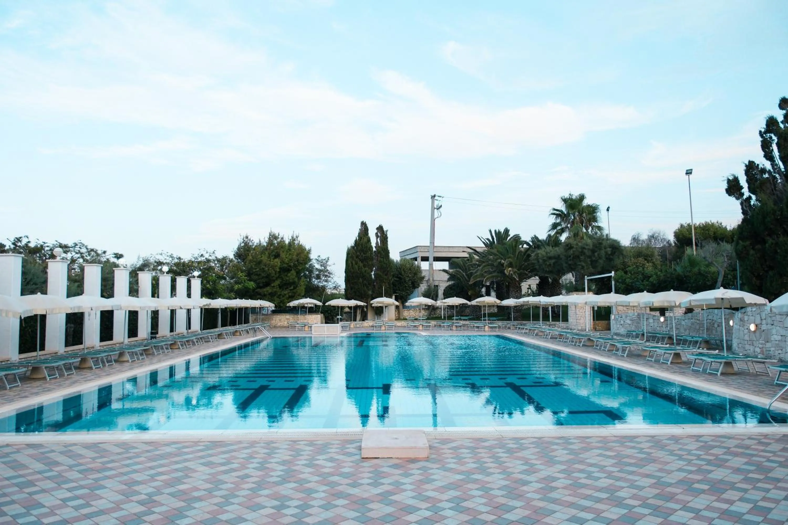 Swimming pool in Hotel Scoglio Degli Achei