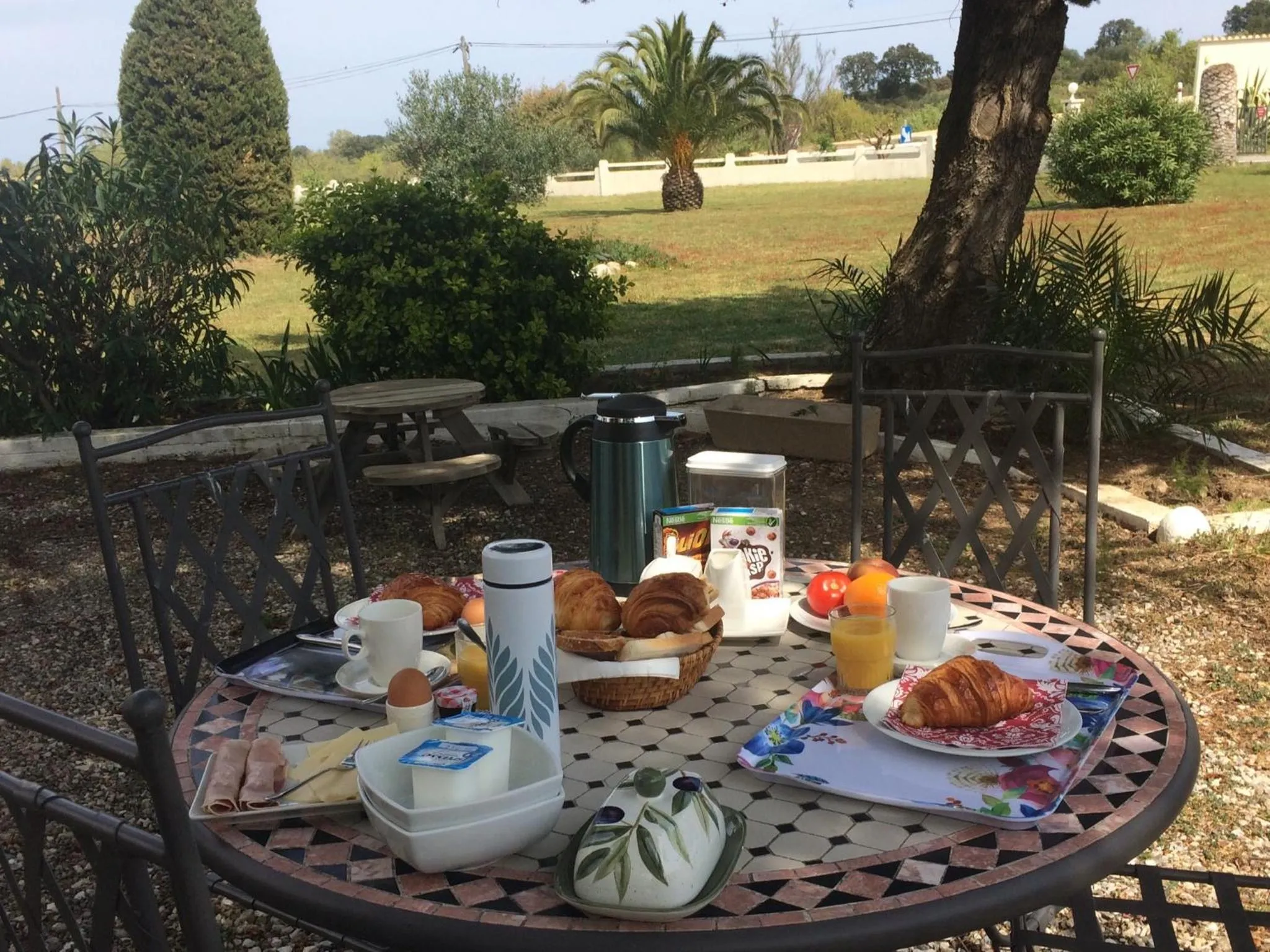 Garden in chambre d'hôtes Villa Côte Vermeille