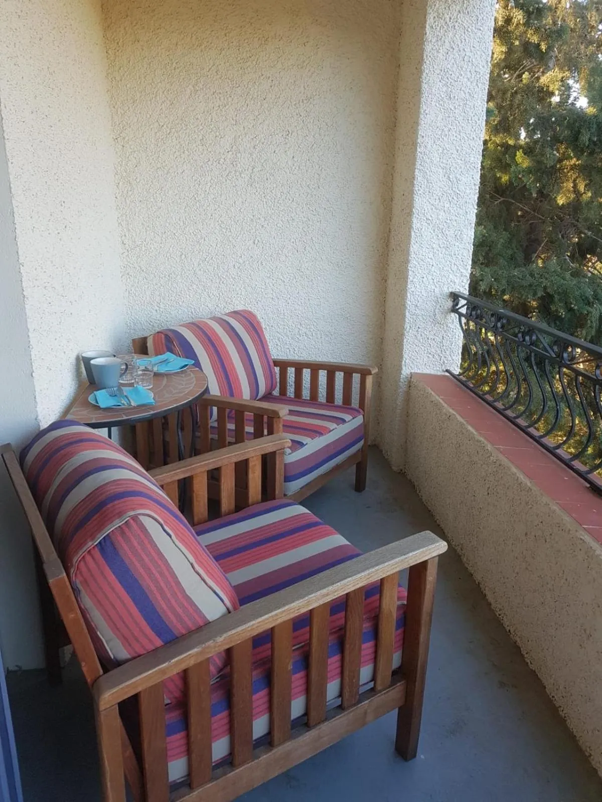 Balcony/Terrace in chambre d'hôtes Villa Côte Vermeille