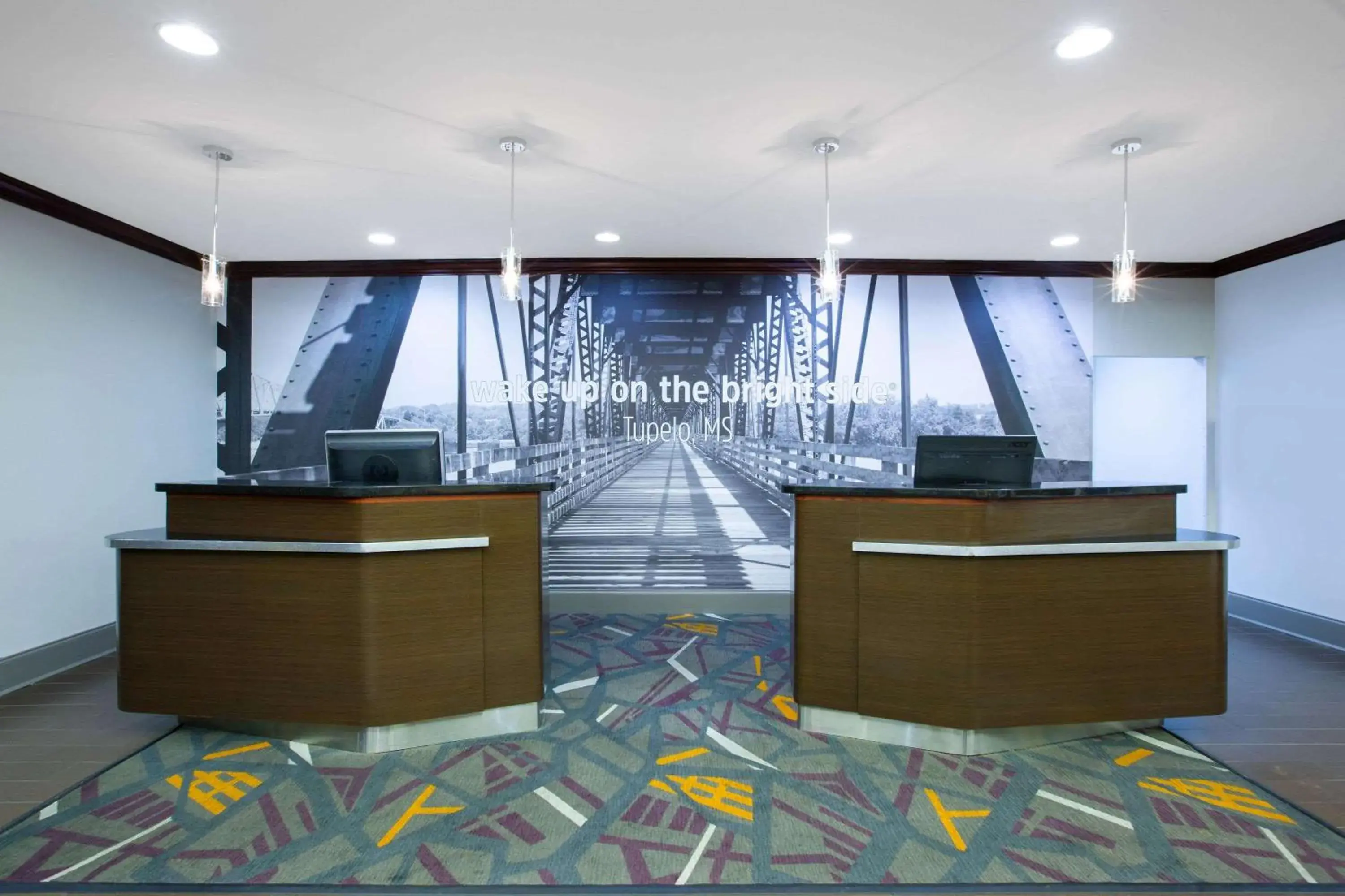 Lobby or reception in La Quinta by Wyndham Tupelo Lobby or reception in La Quinta by Wyndham Tupelo