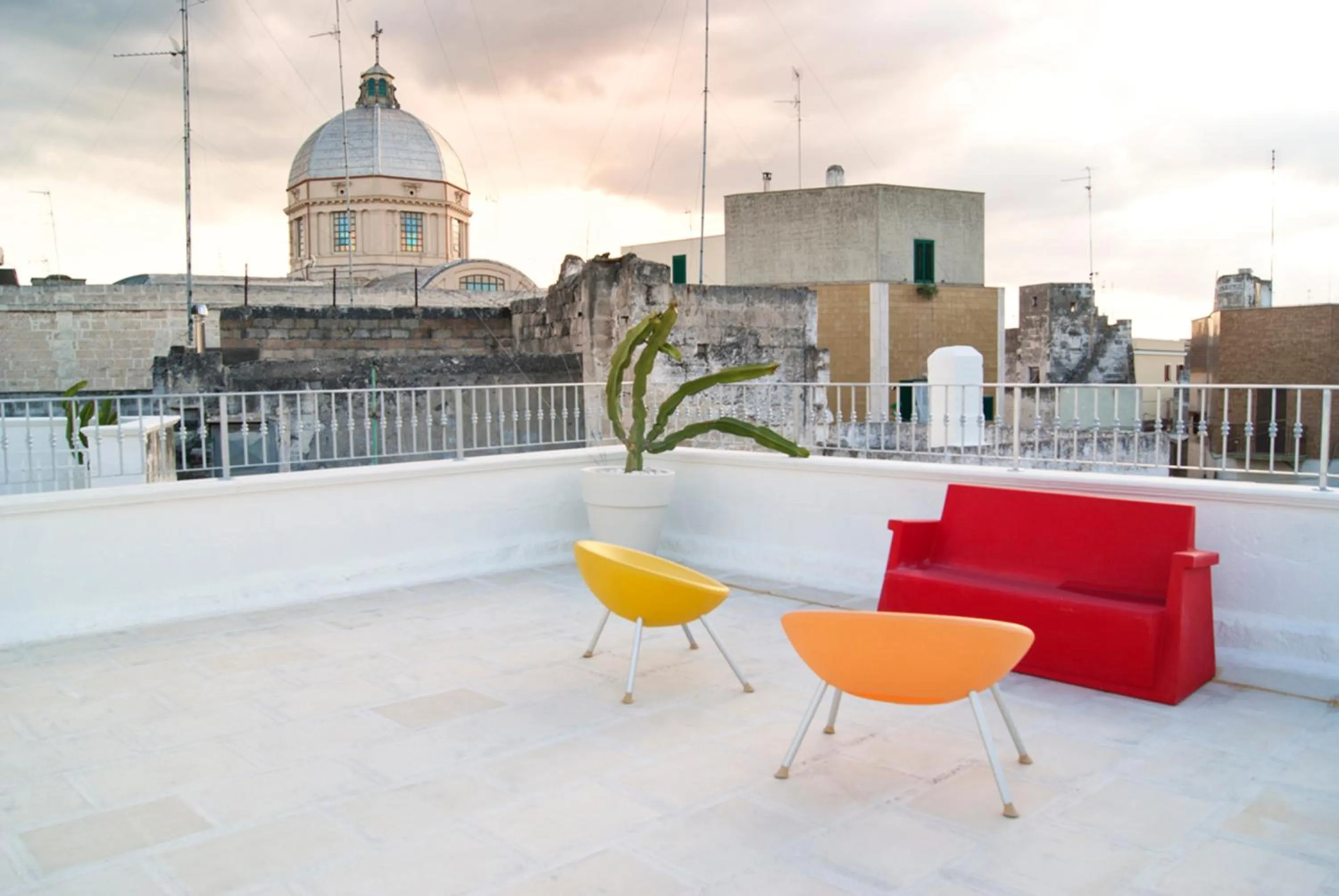 Balcony/Terrace in B & B Sotto la Volta