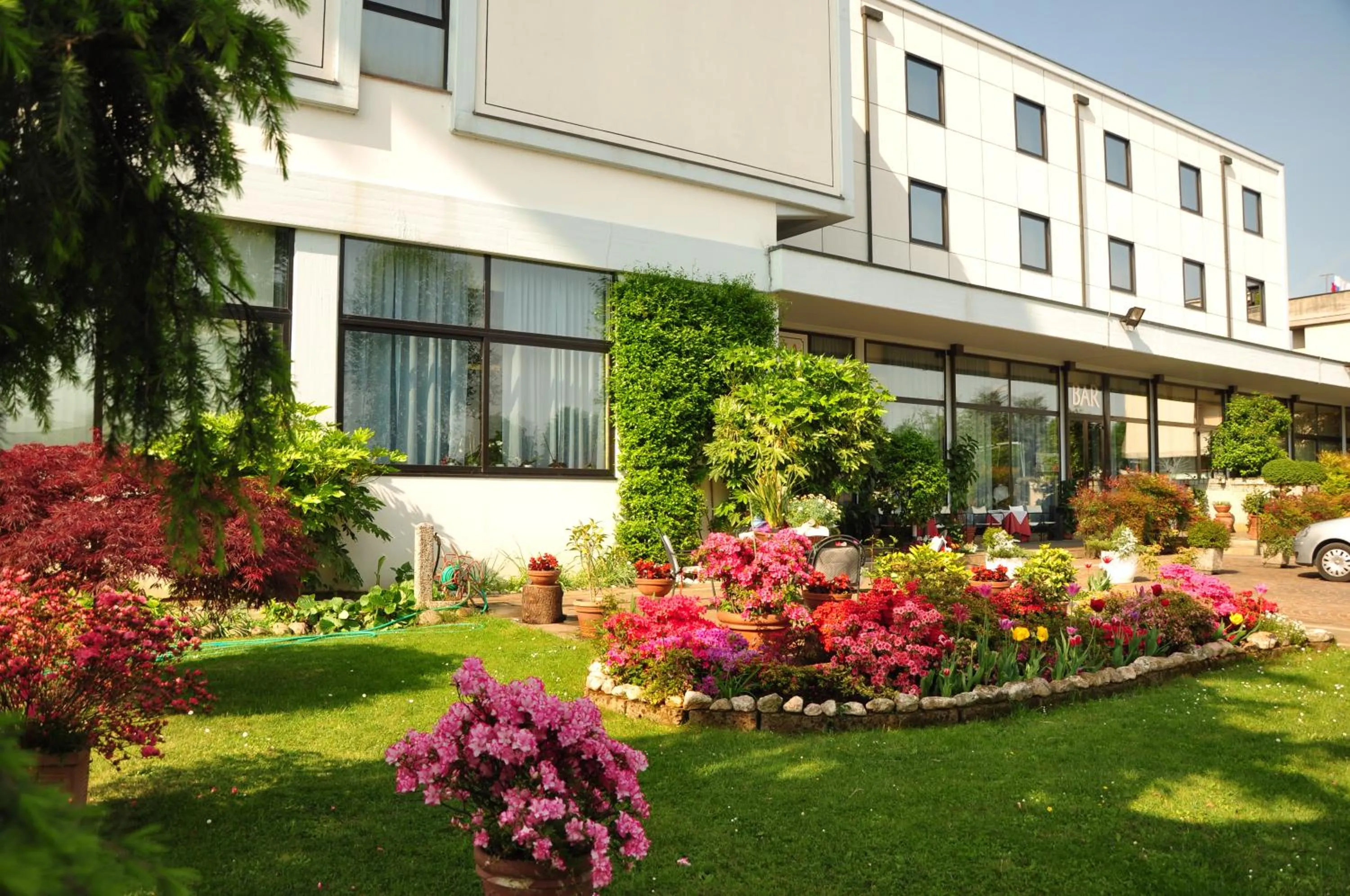 Garden in Hotel Turandot