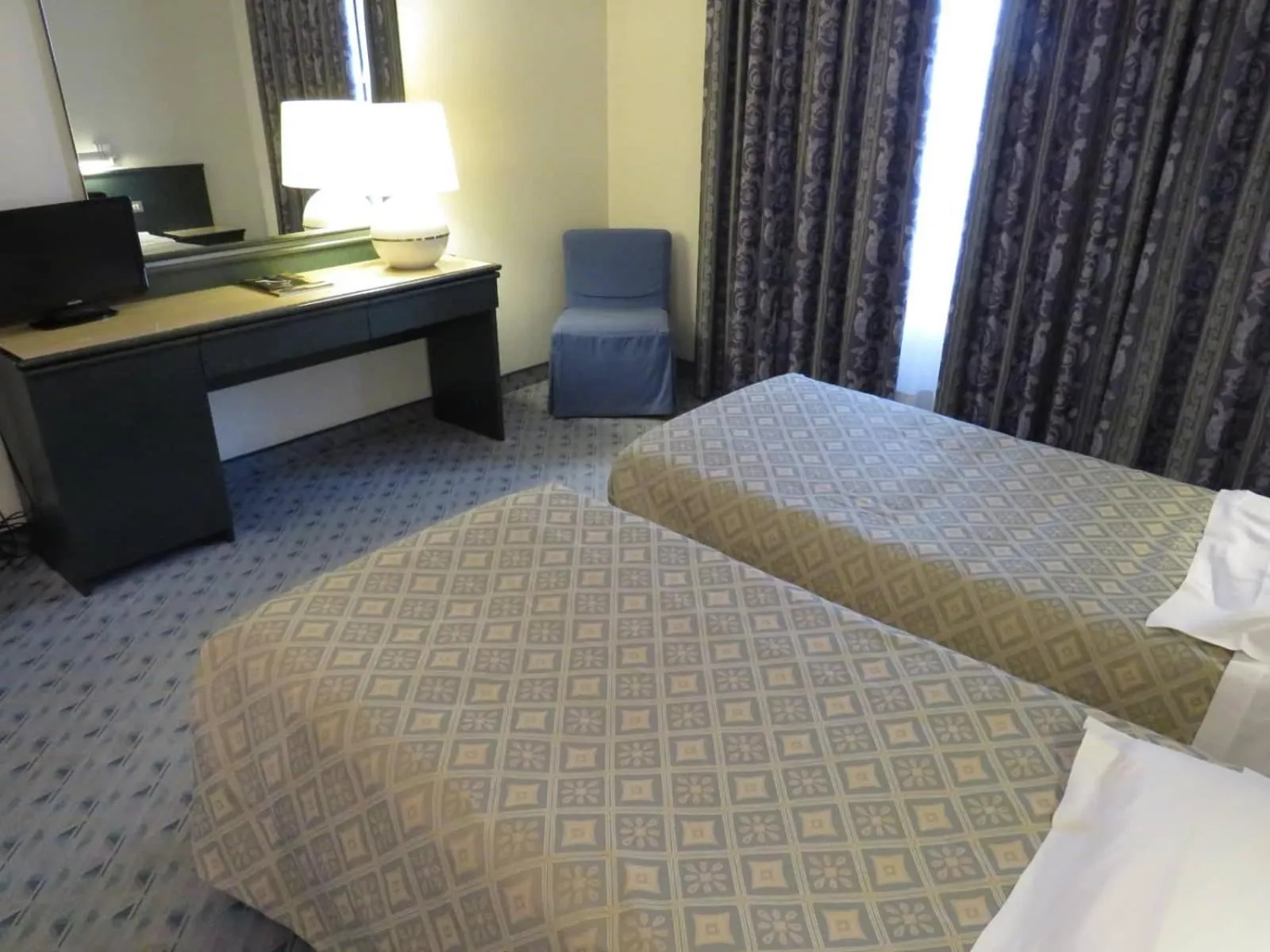 Bed in Hotel Turandot