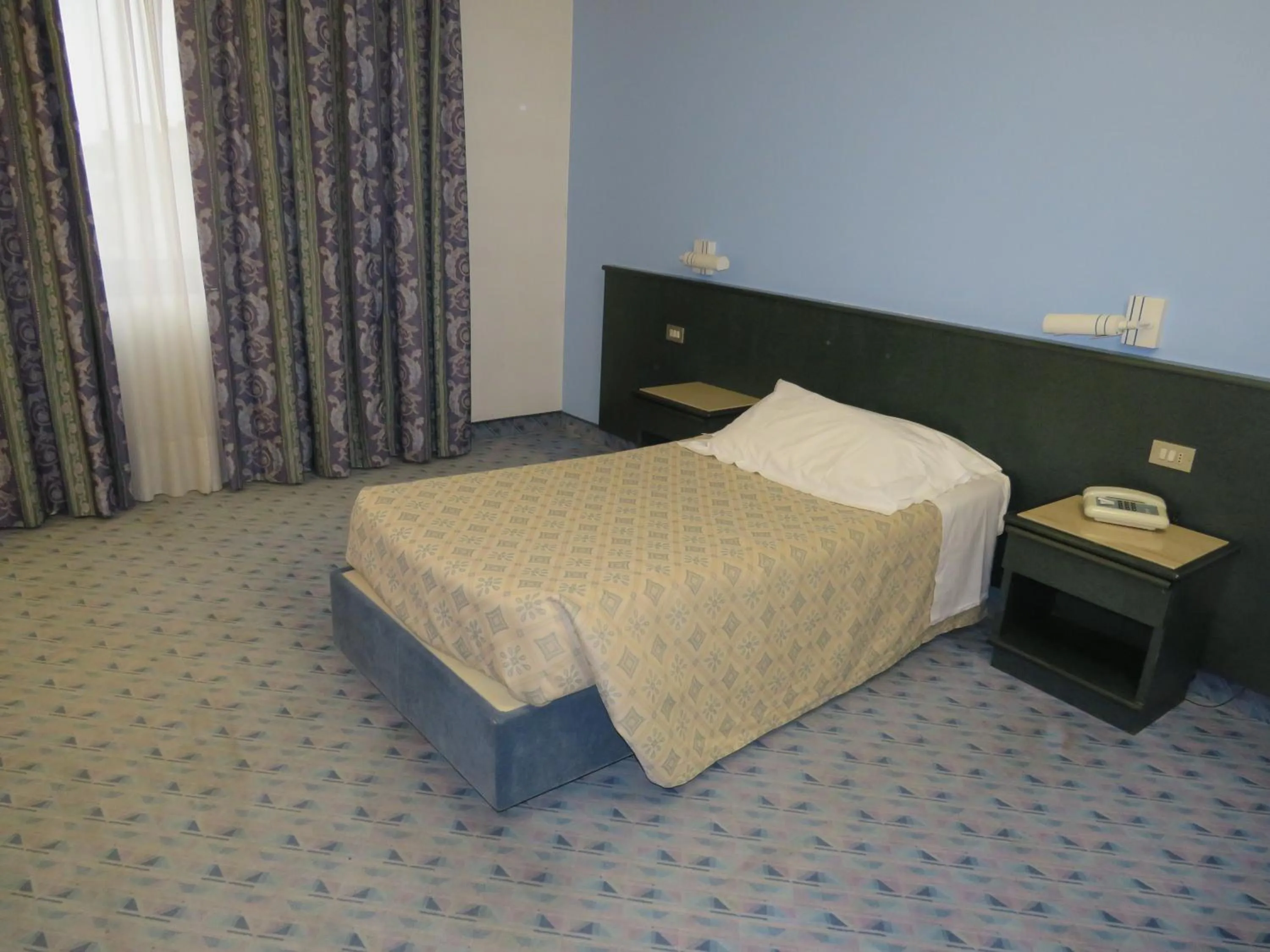 Bed in Hotel Turandot