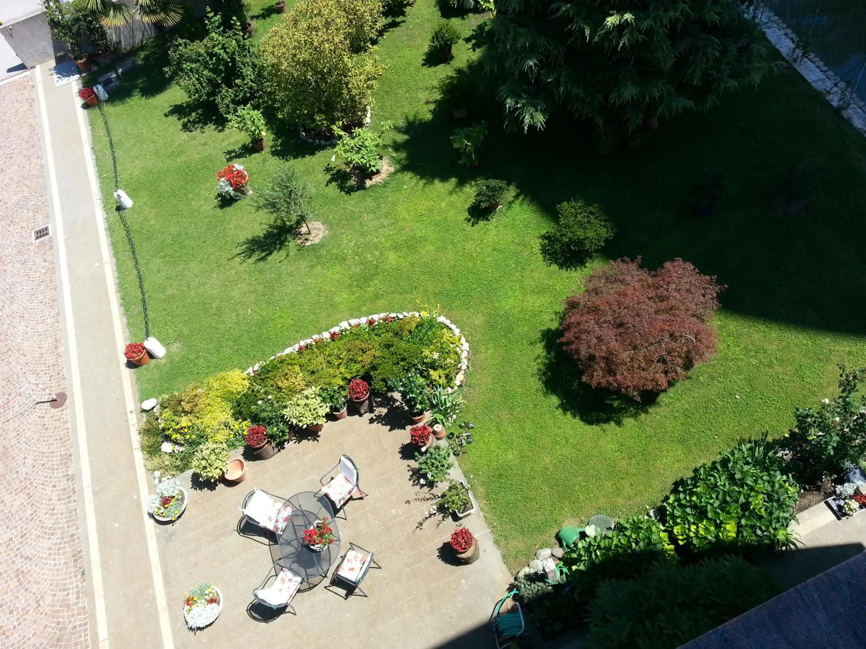 Garden in Hotel Turandot