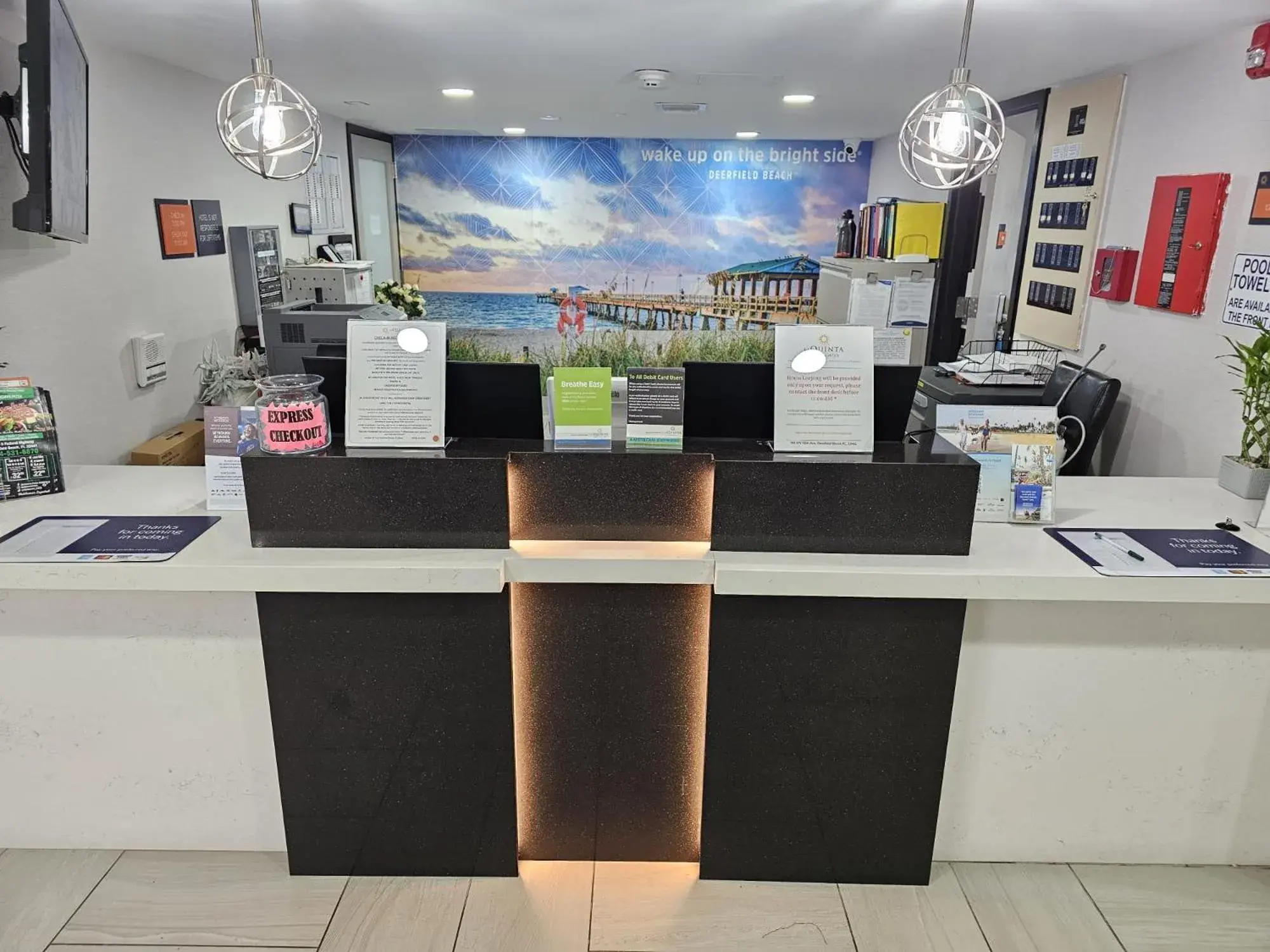 Lobby or reception in La Quinta I-95 Deerfield Beach - Next to The Home Depot & Behind The Wawa Lobby or reception in La Quinta I-95 Deerfield Beach - Next to The Home Depot & Behind The Wawa