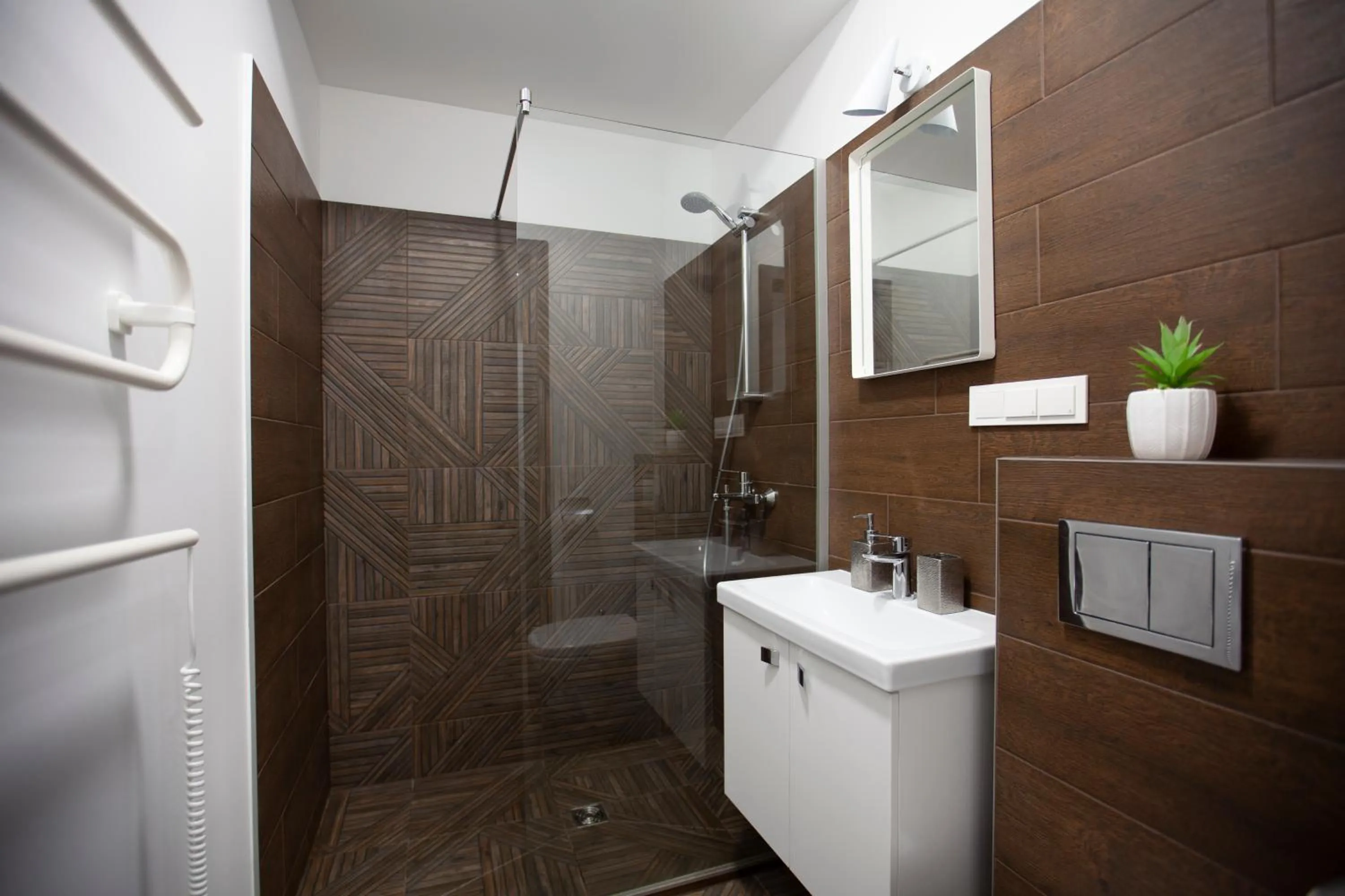 Bathroom in Oak house apartments
