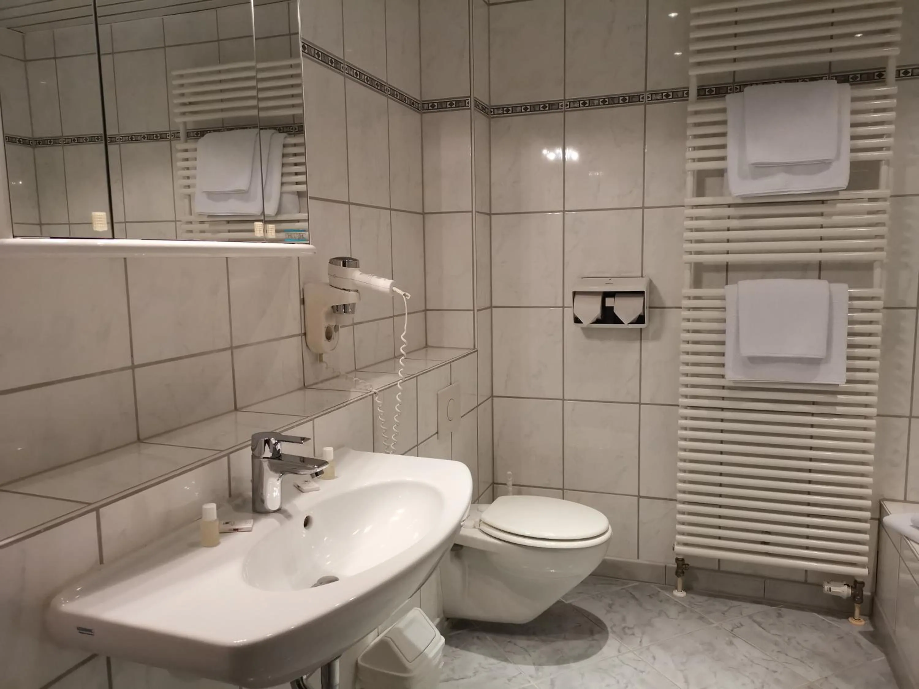 Bathroom in Hotel-Restaurant Pfeffermühle Balingen