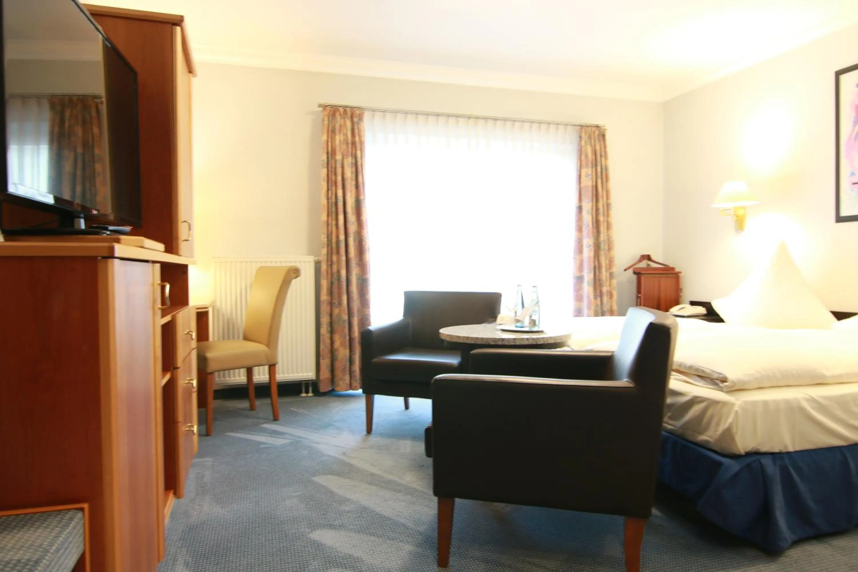 Photo of the whole room, Bed in Hotel-Restaurant Pfeffermühle Balingen