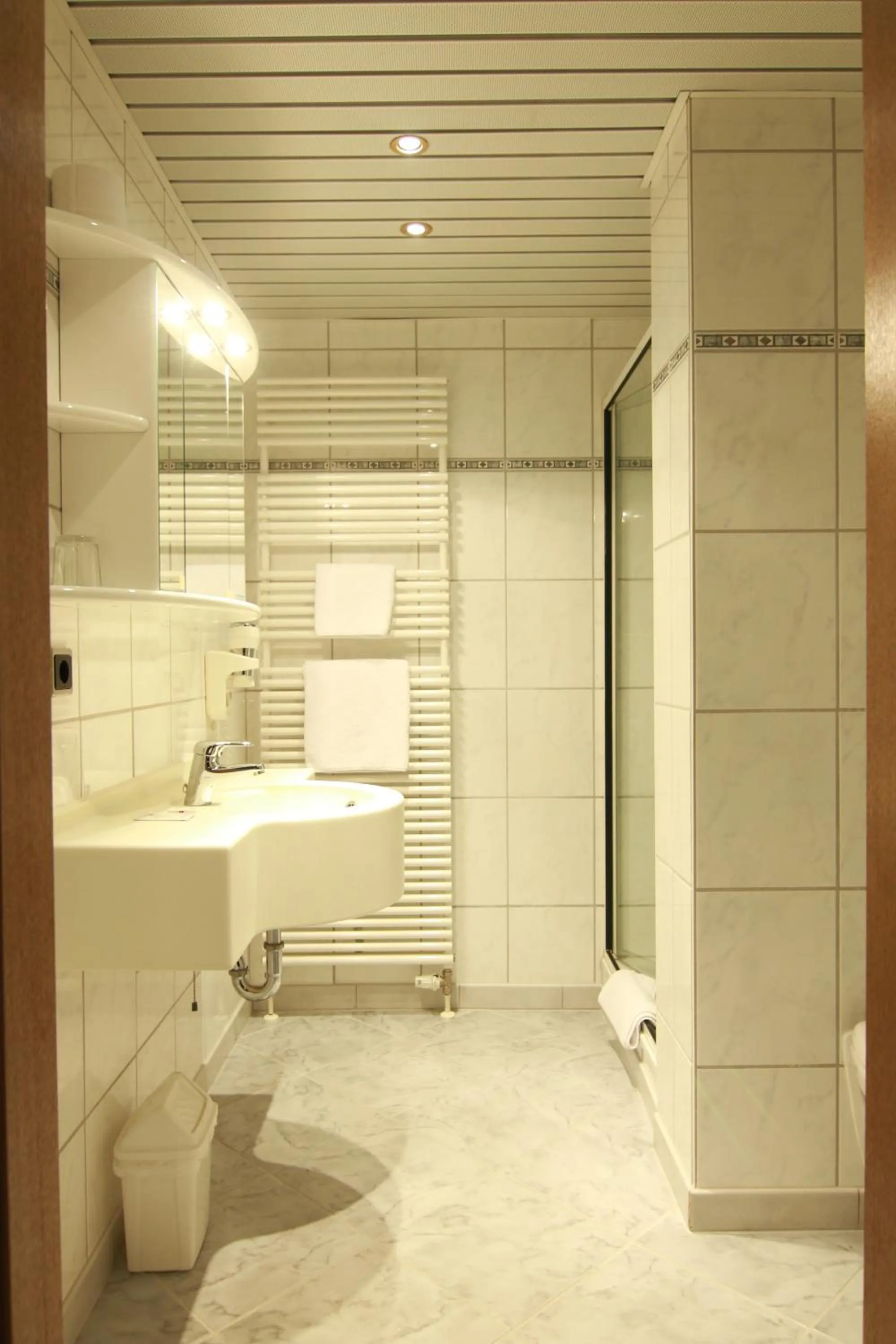 Shower in Hotel-Restaurant Pfeffermühle Balingen