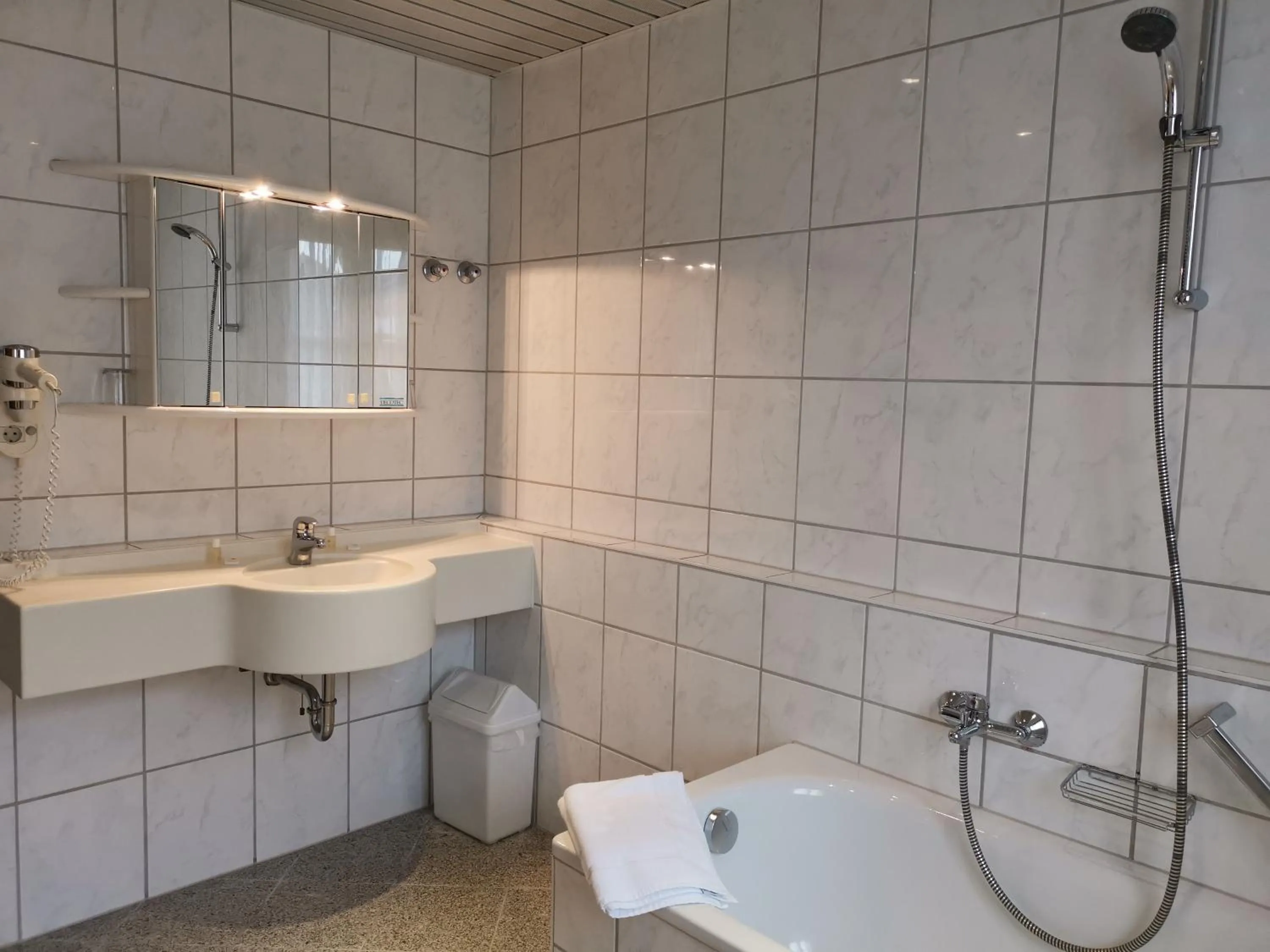 Bathroom in Hotel-Restaurant Pfeffermühle Balingen