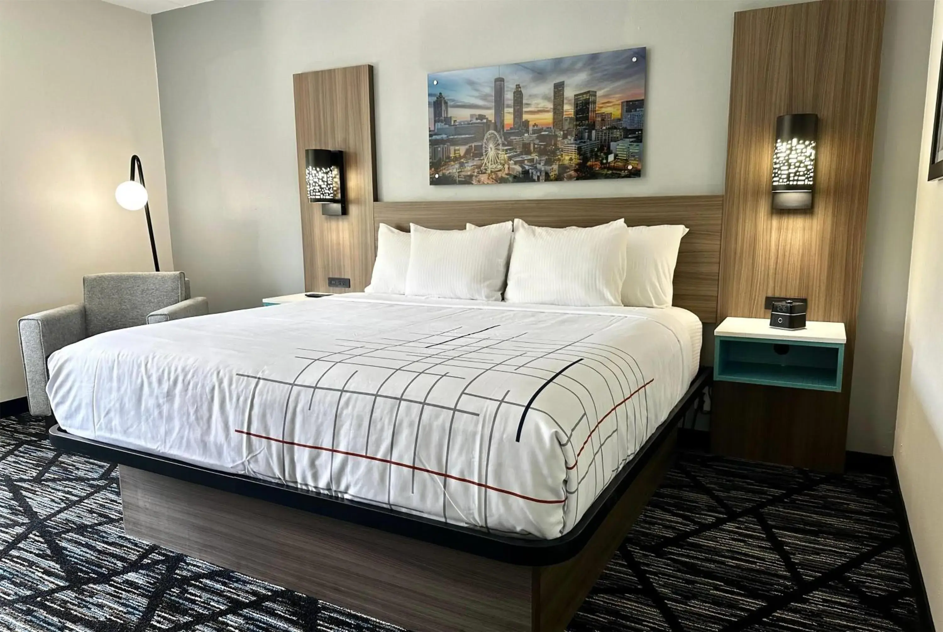 Photo of the whole room, Bed in La Quinta by Wyndham Atlanta Roswell Photo of the whole room, Bed in La Quinta by Wyndham Atlanta Roswell