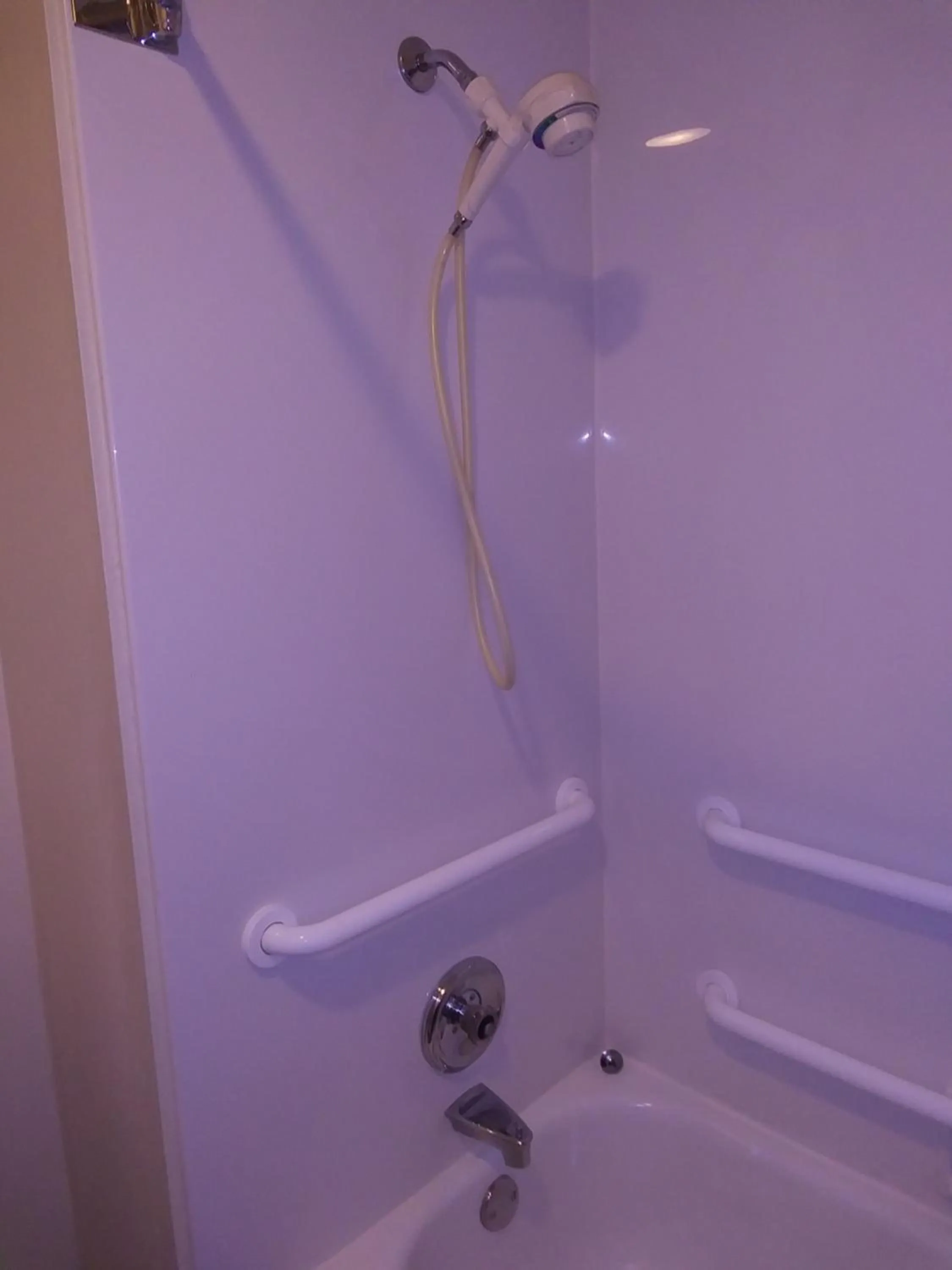 Bathroom in Travelodge by Wyndham Columbus State University