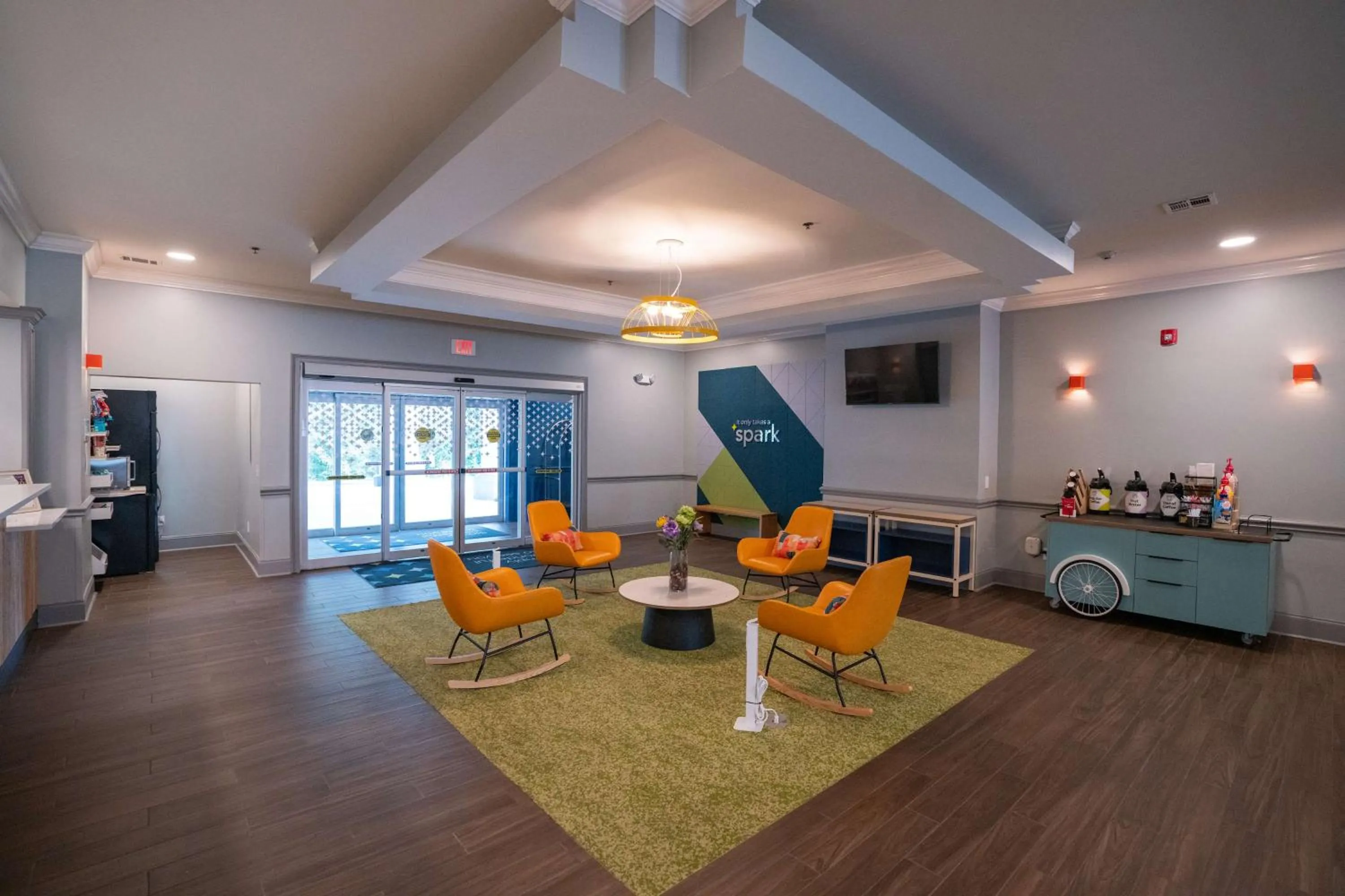 Lobby or reception in La Quinta by Wyndham Brandon Jackson Airport E