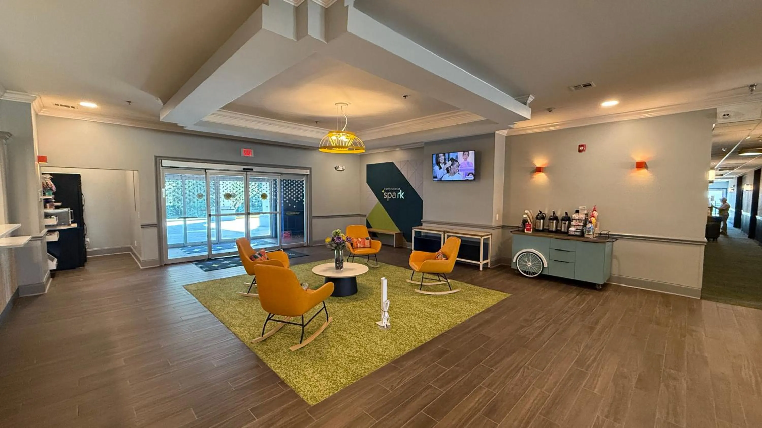 Lobby or reception in Spark by Hilton Brandon