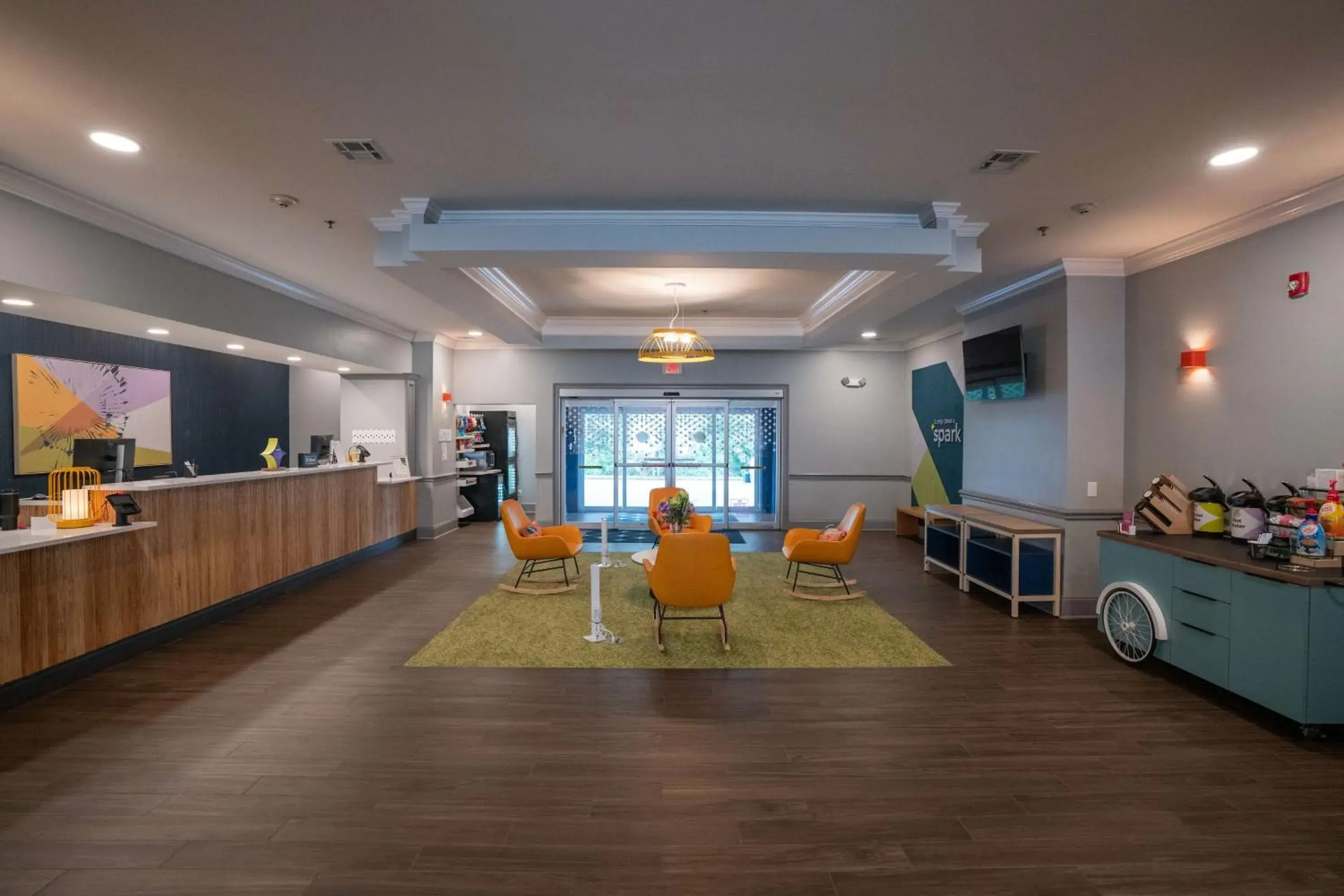 Lobby or reception in Spark by Hilton Brandon Lobby or reception in Spark by Hilton Brandon