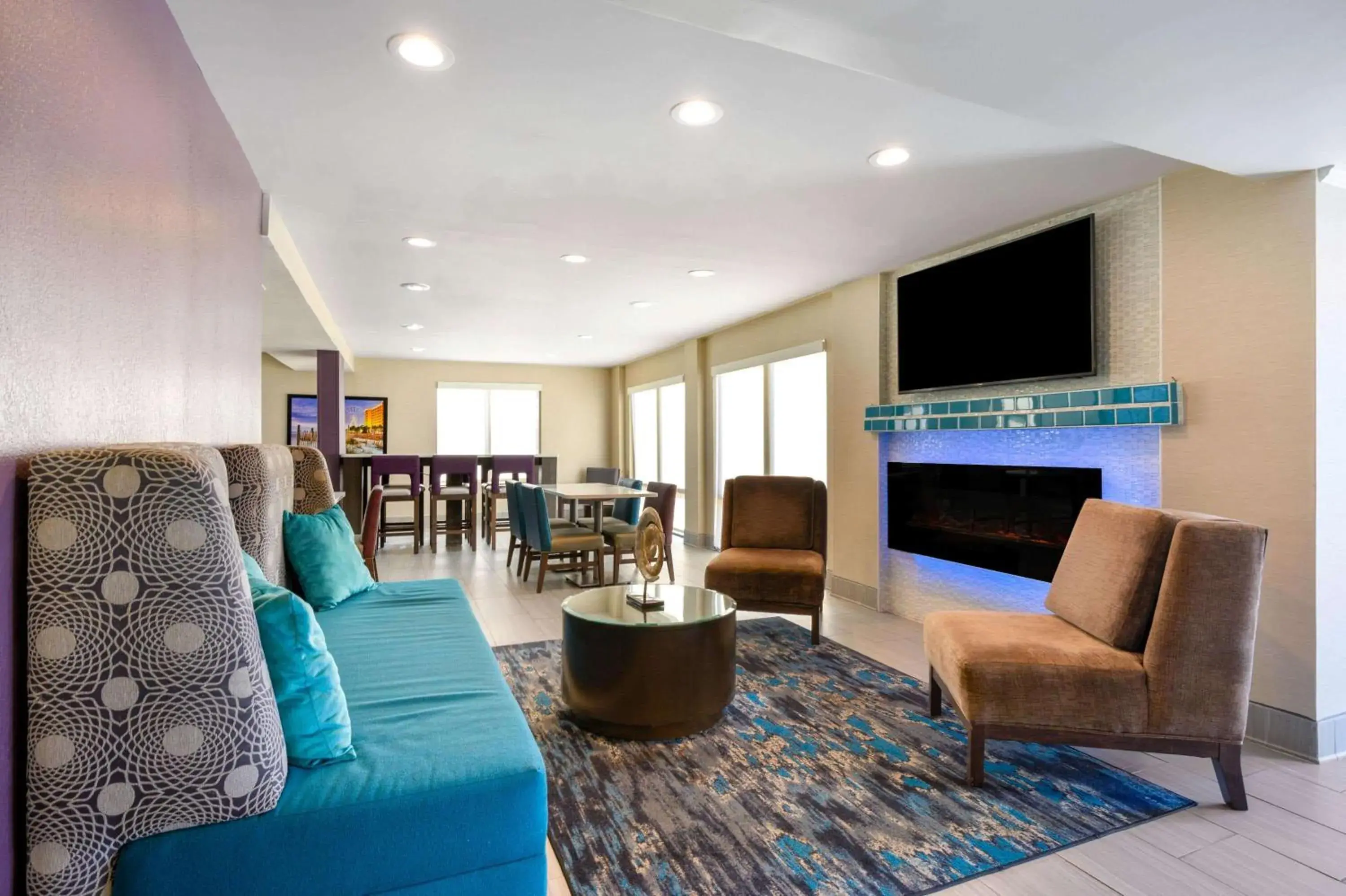 Lobby or reception in La Quinta Inn by Wyndham North Myrtle Beach Lobby or reception in La Quinta Inn by Wyndham North Myrtle Beach