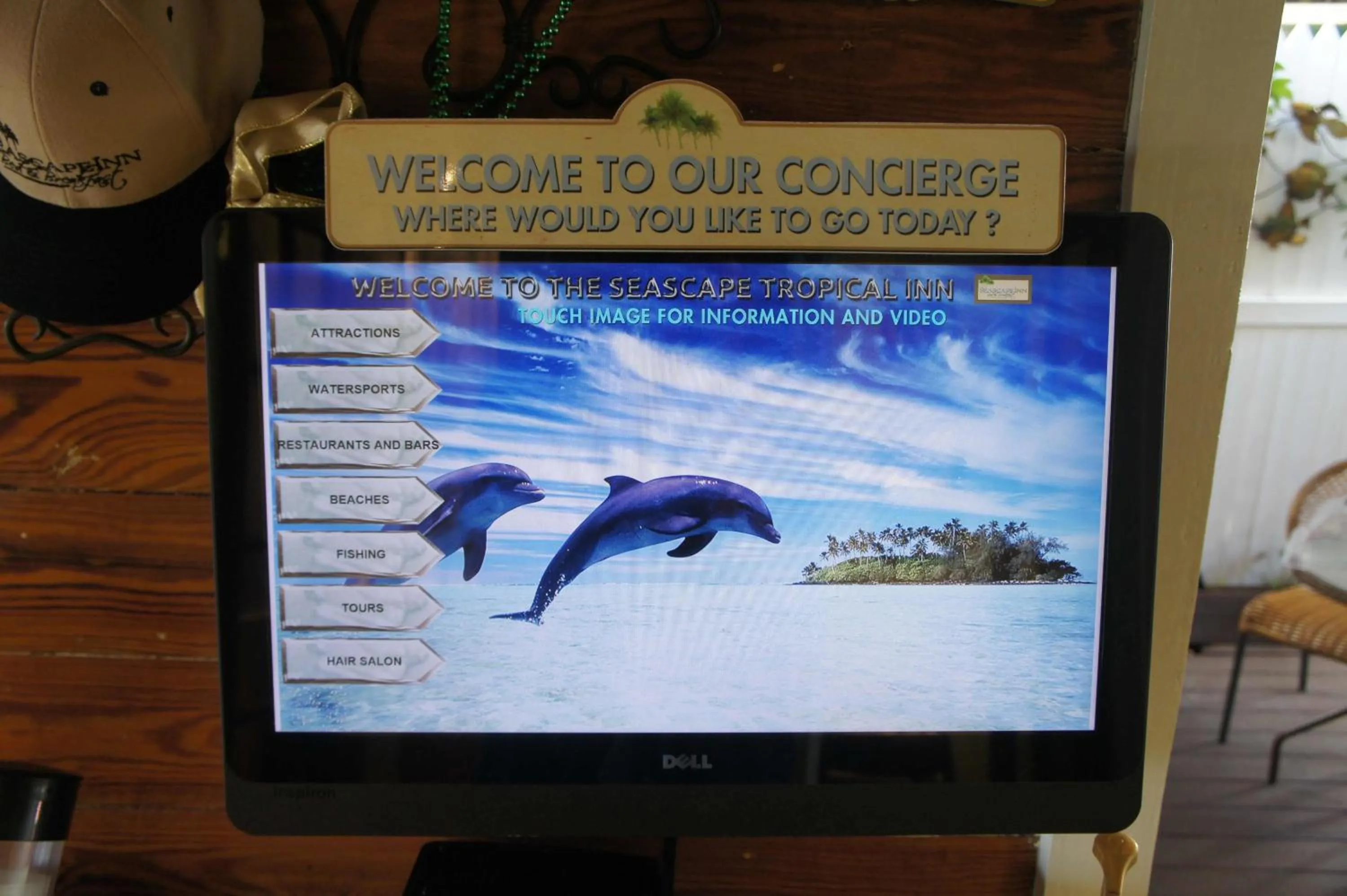 Lobby or reception in Seascape Tropical Inn