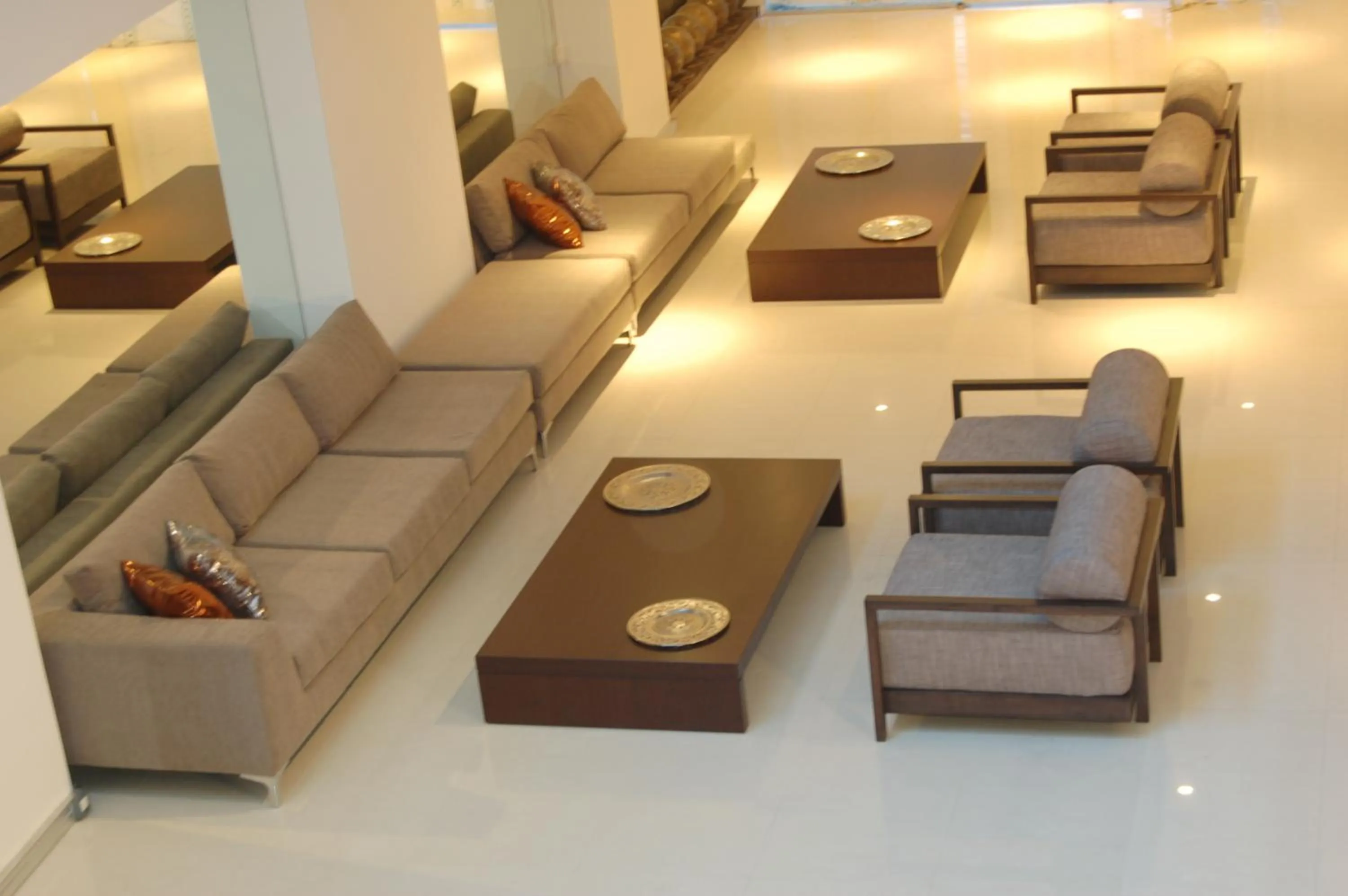 Lobby or reception in Hotel de la Cité