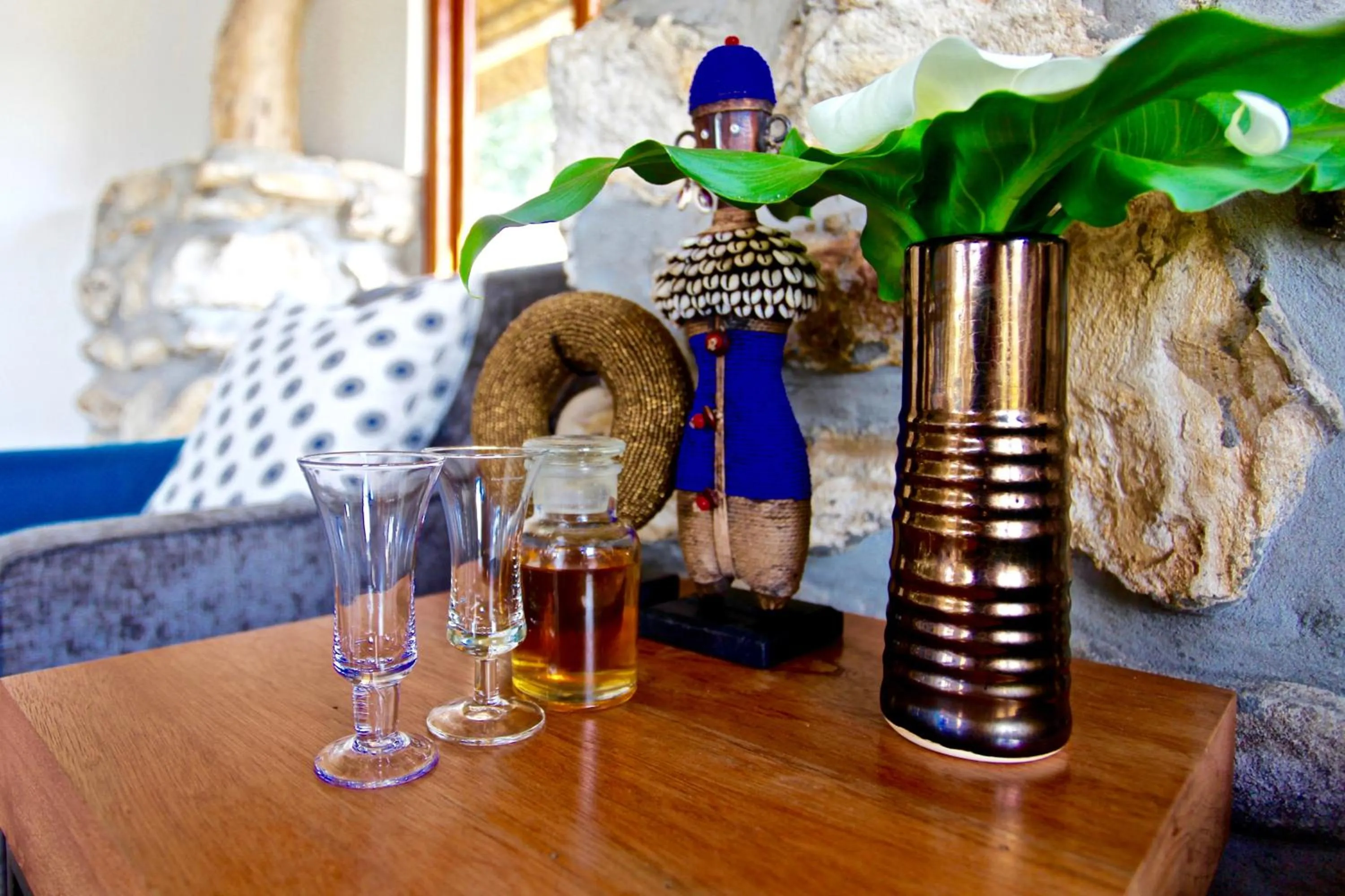 Decorative detail in Mosaic Lagoon Lodge