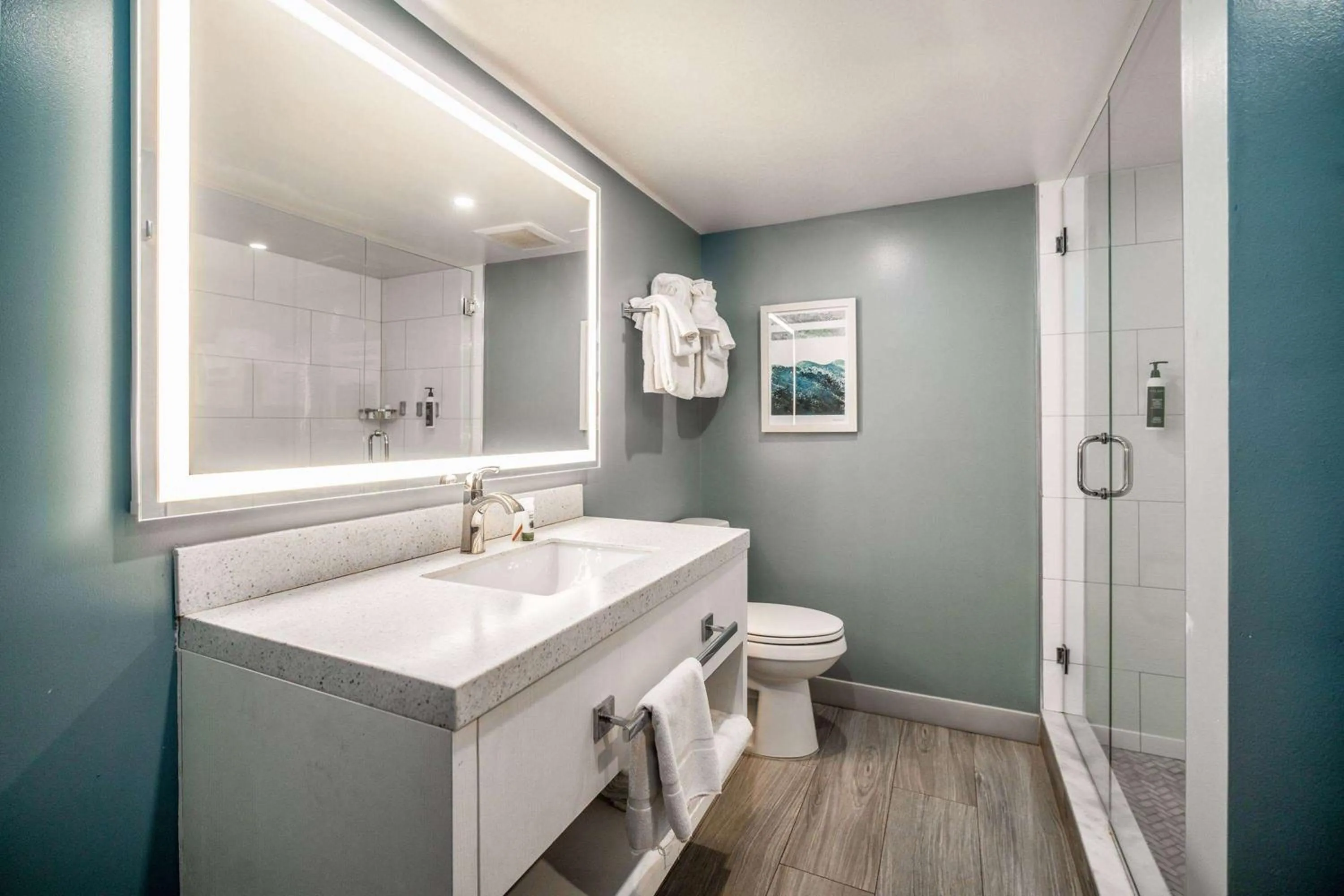 TV and multimedia in La Quinta by Wyndham Cocoa Beach Oceanfront