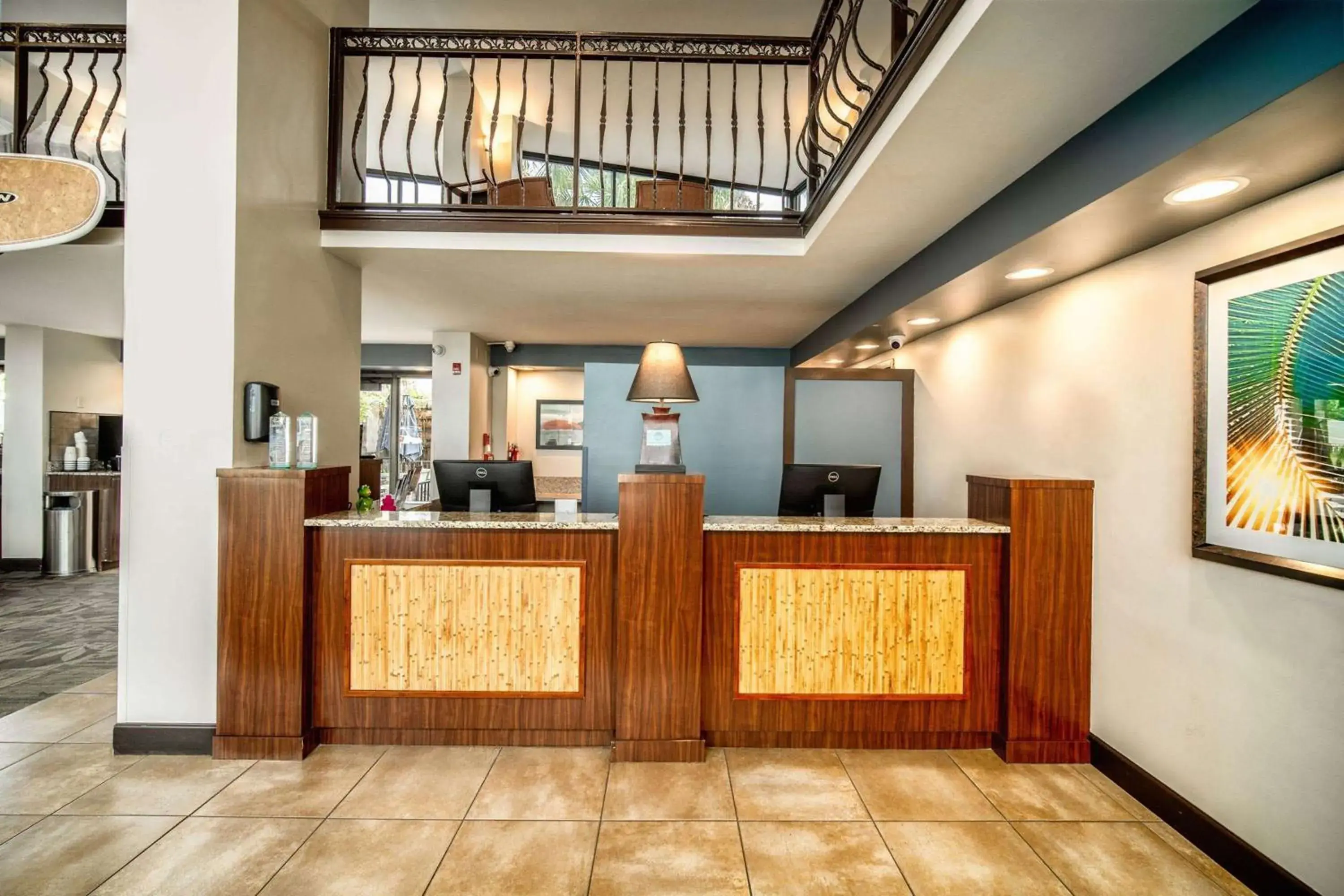 Lobby or reception in La Quinta by Wyndham Cocoa Beach Oceanfront Lobby or reception in La Quinta by Wyndham Cocoa Beach Oceanfront