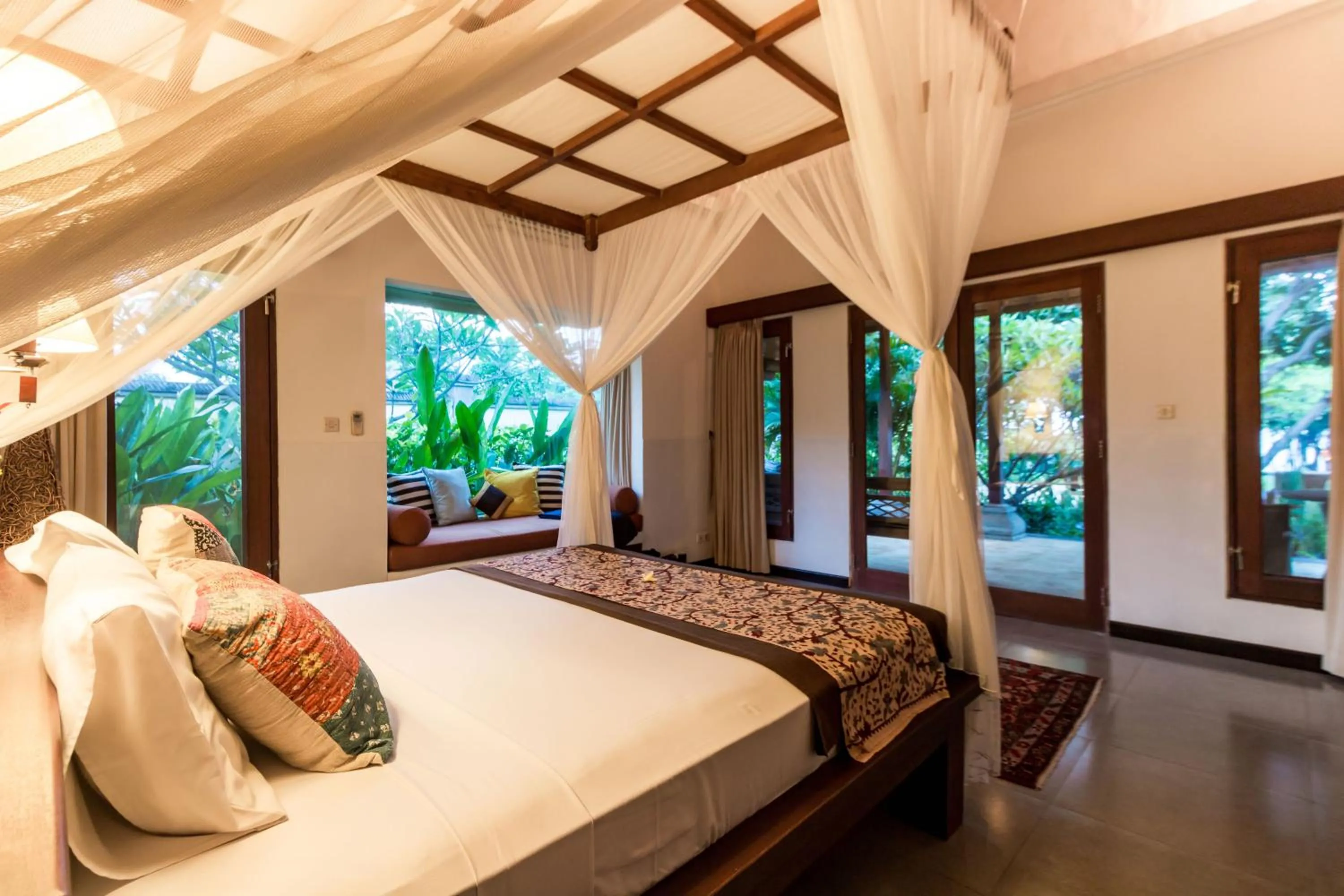 Bed in Villa Wilali