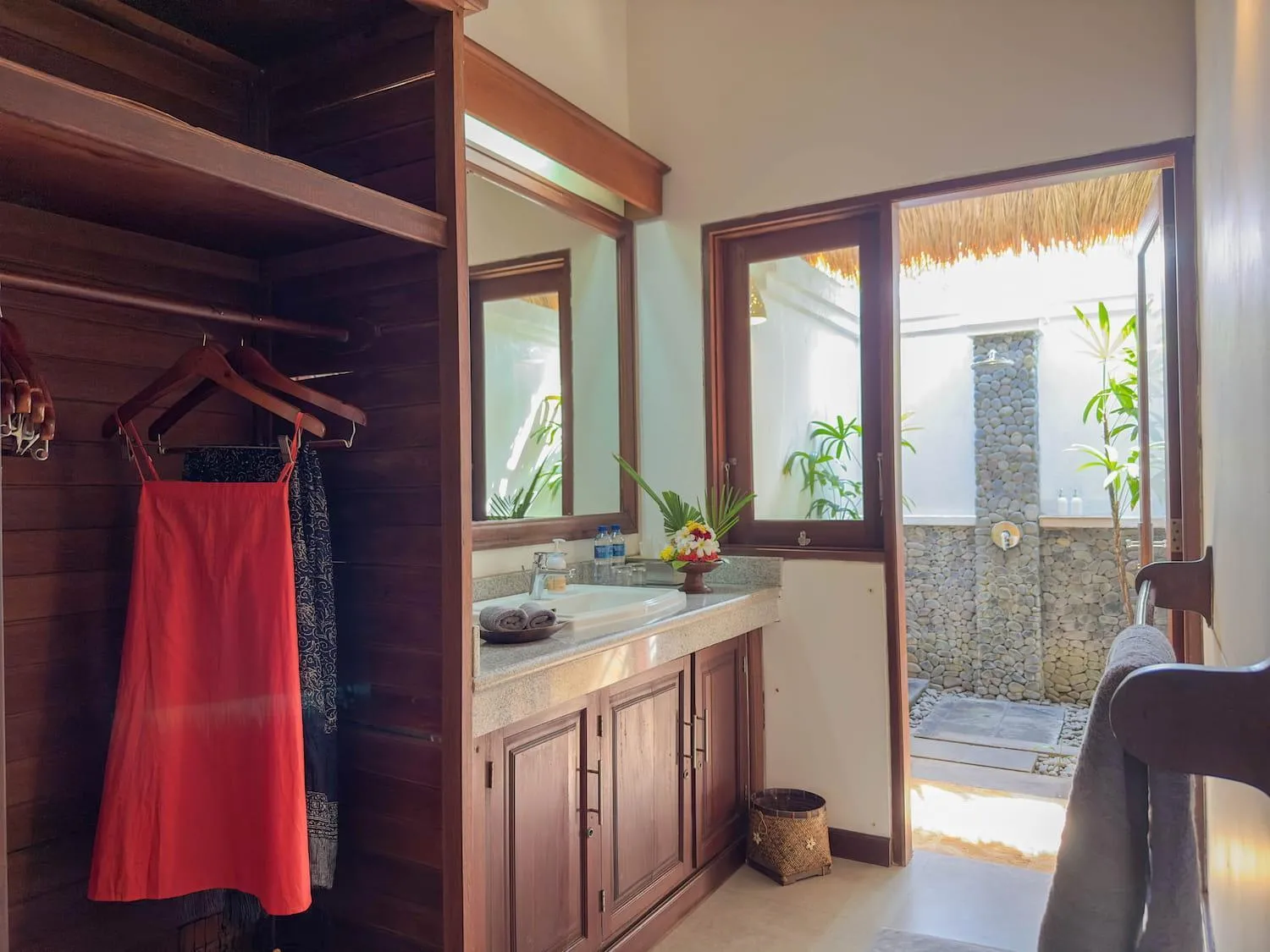 Shower in Villa Wilali