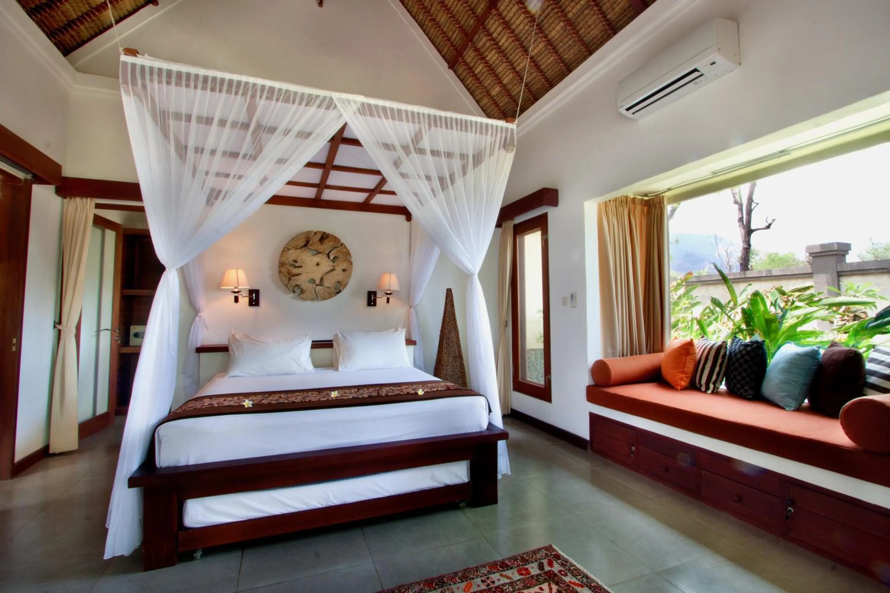 Bed in Villa Wilali