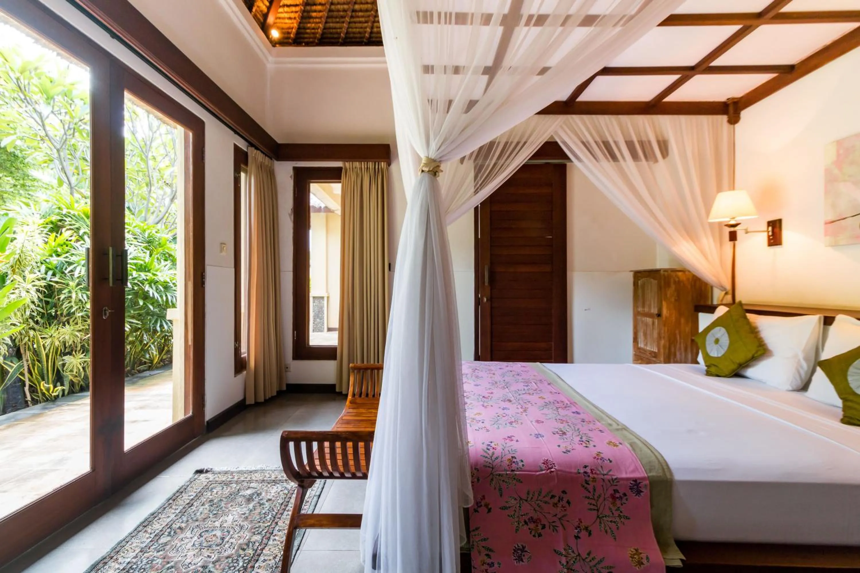 Bed in Villa Wilali