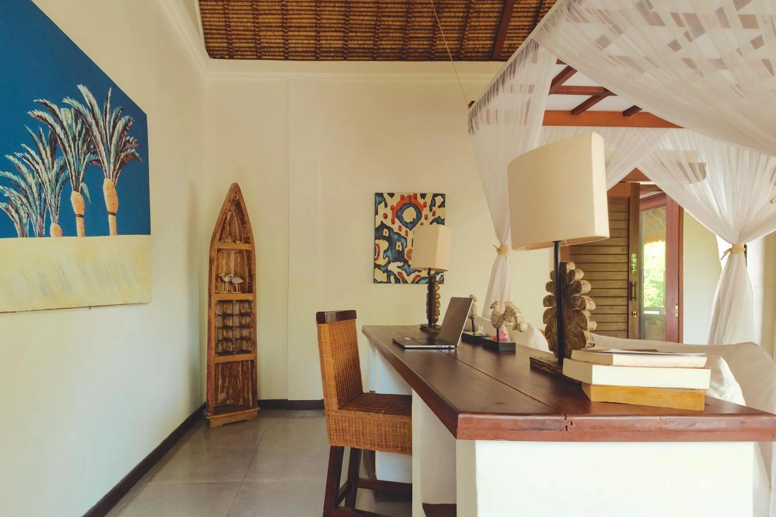 Bedroom in Villa Wilali