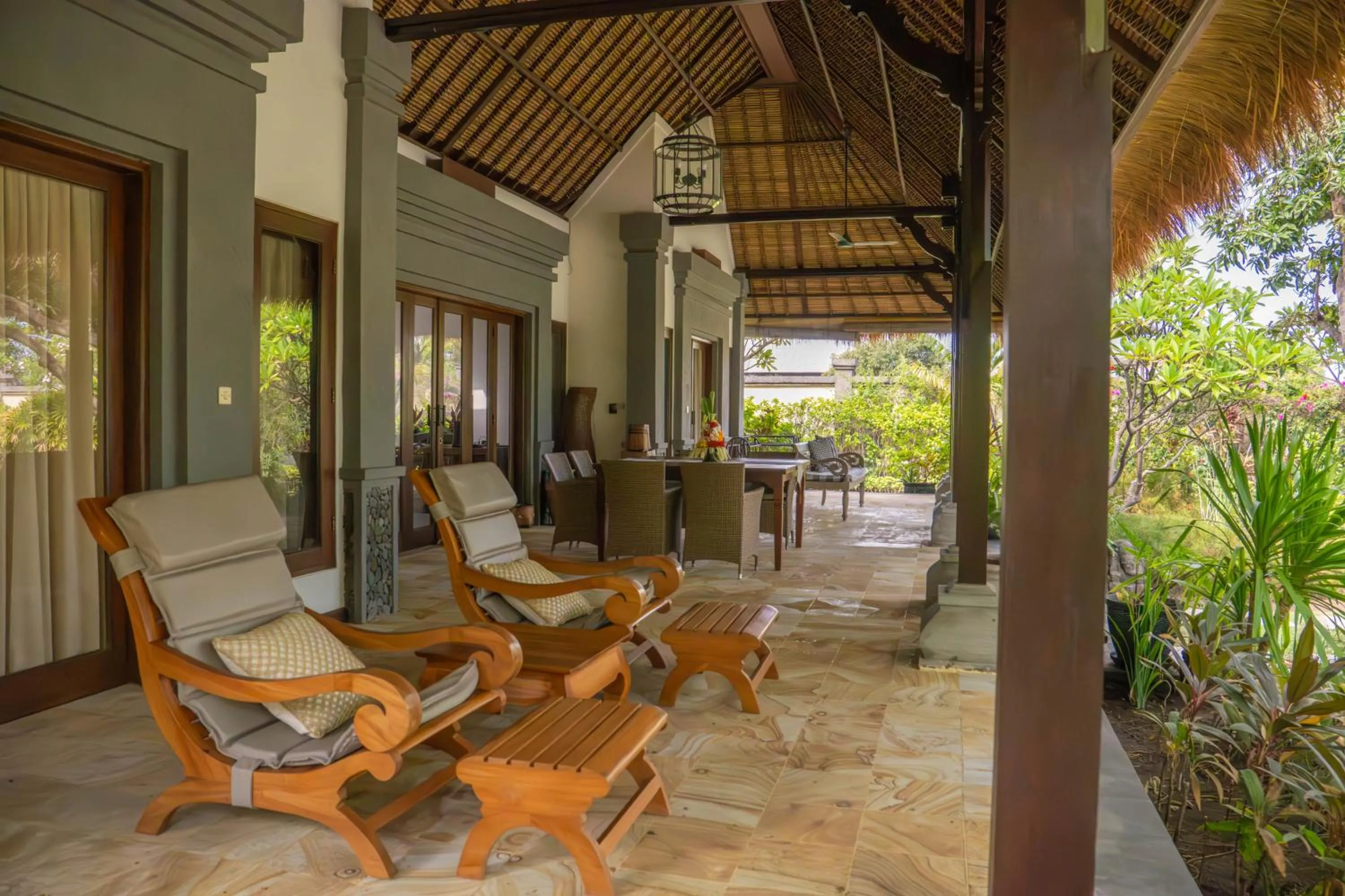 Patio in Villa Wilali
