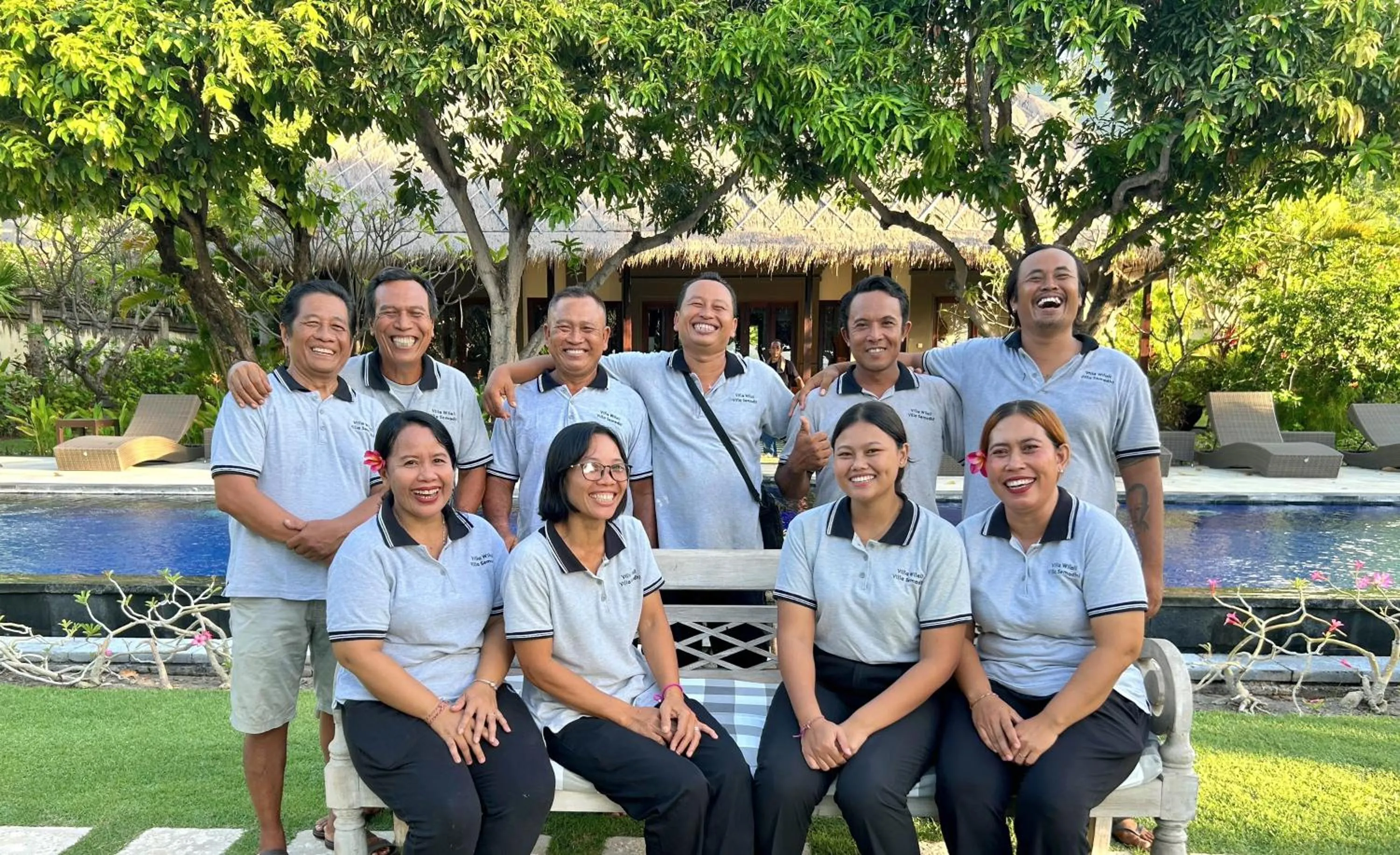 Staff in Villa Wilali