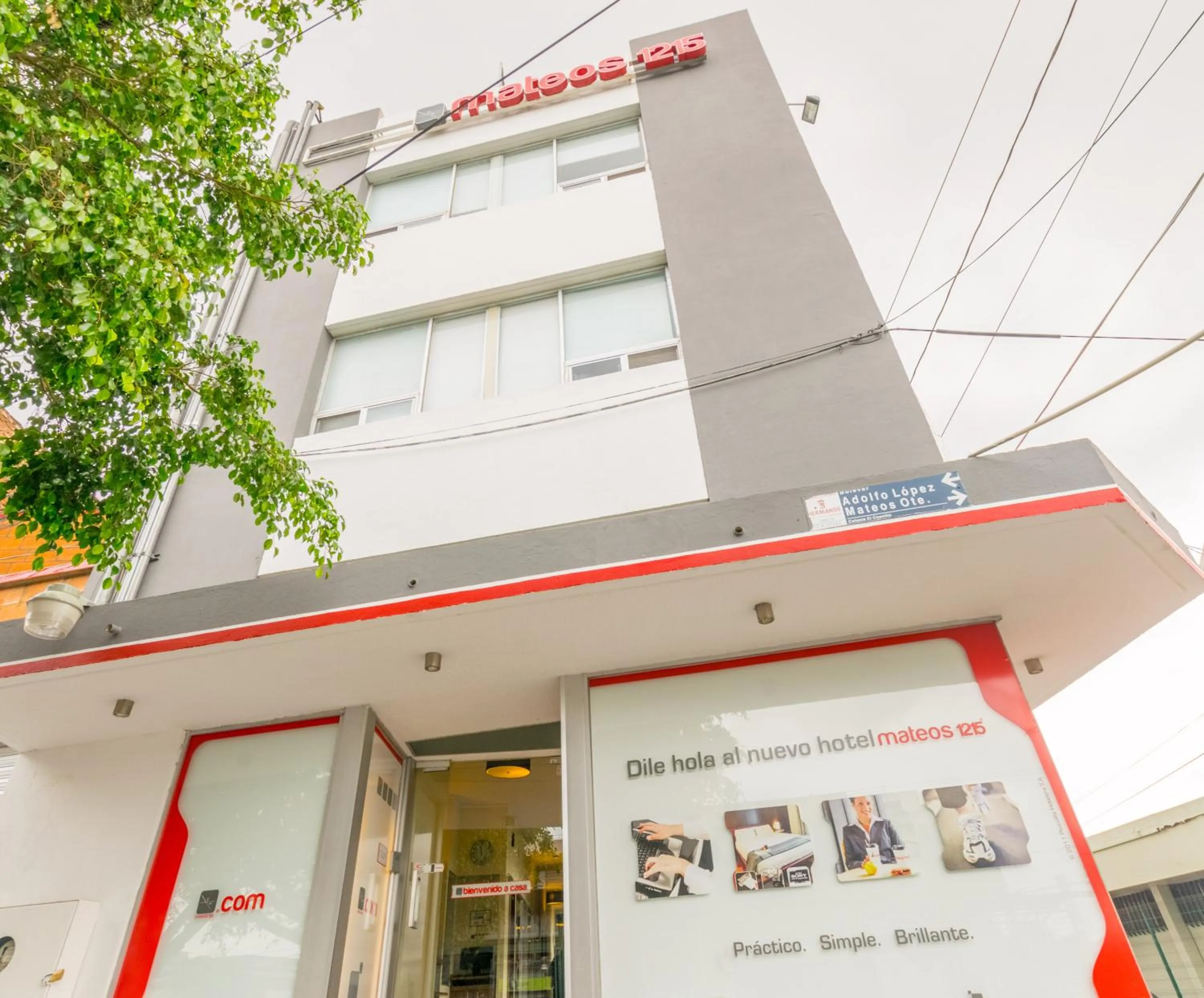Facade/entrance in Hotel Mateos 1215