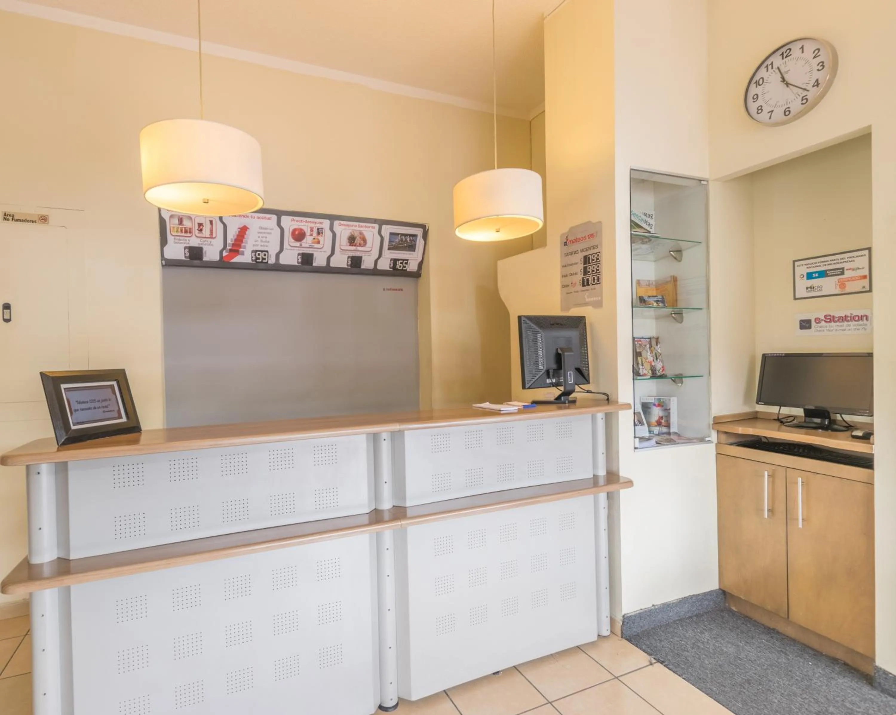 Lobby or reception in Hotel Mateos 1215