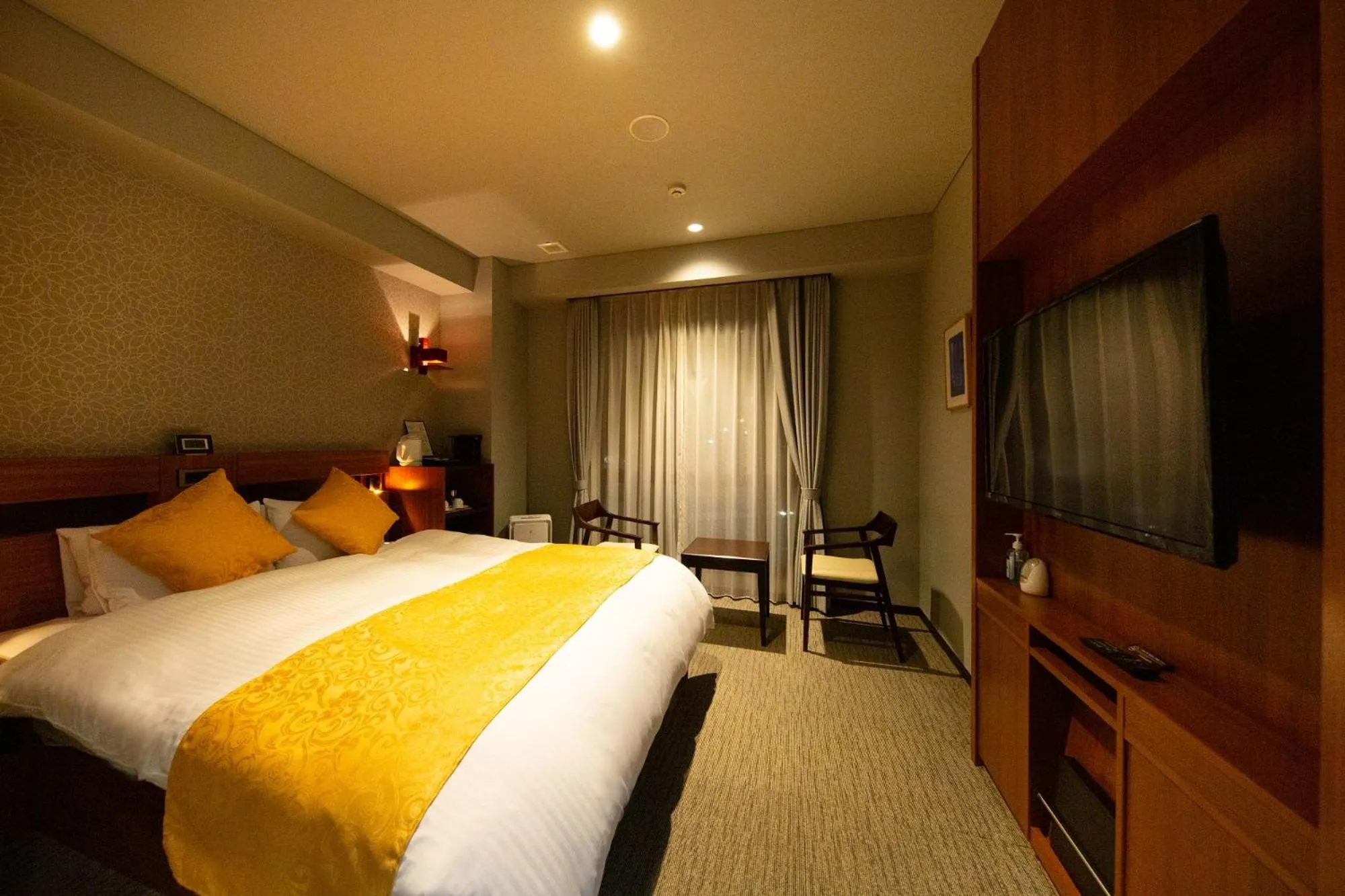 Bed in Akarinoyado Togetsu