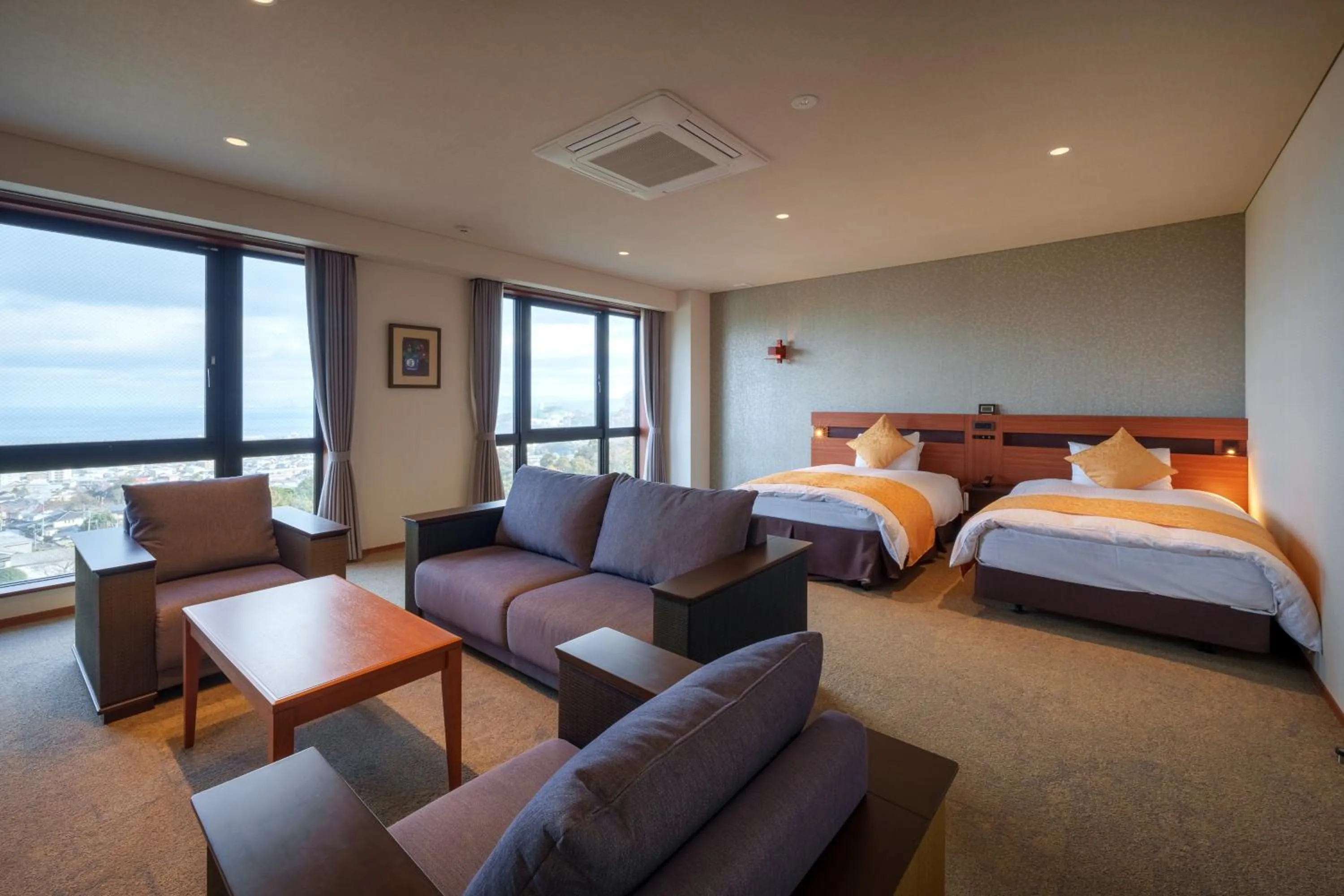 Bed in Akarinoyado Togetsu