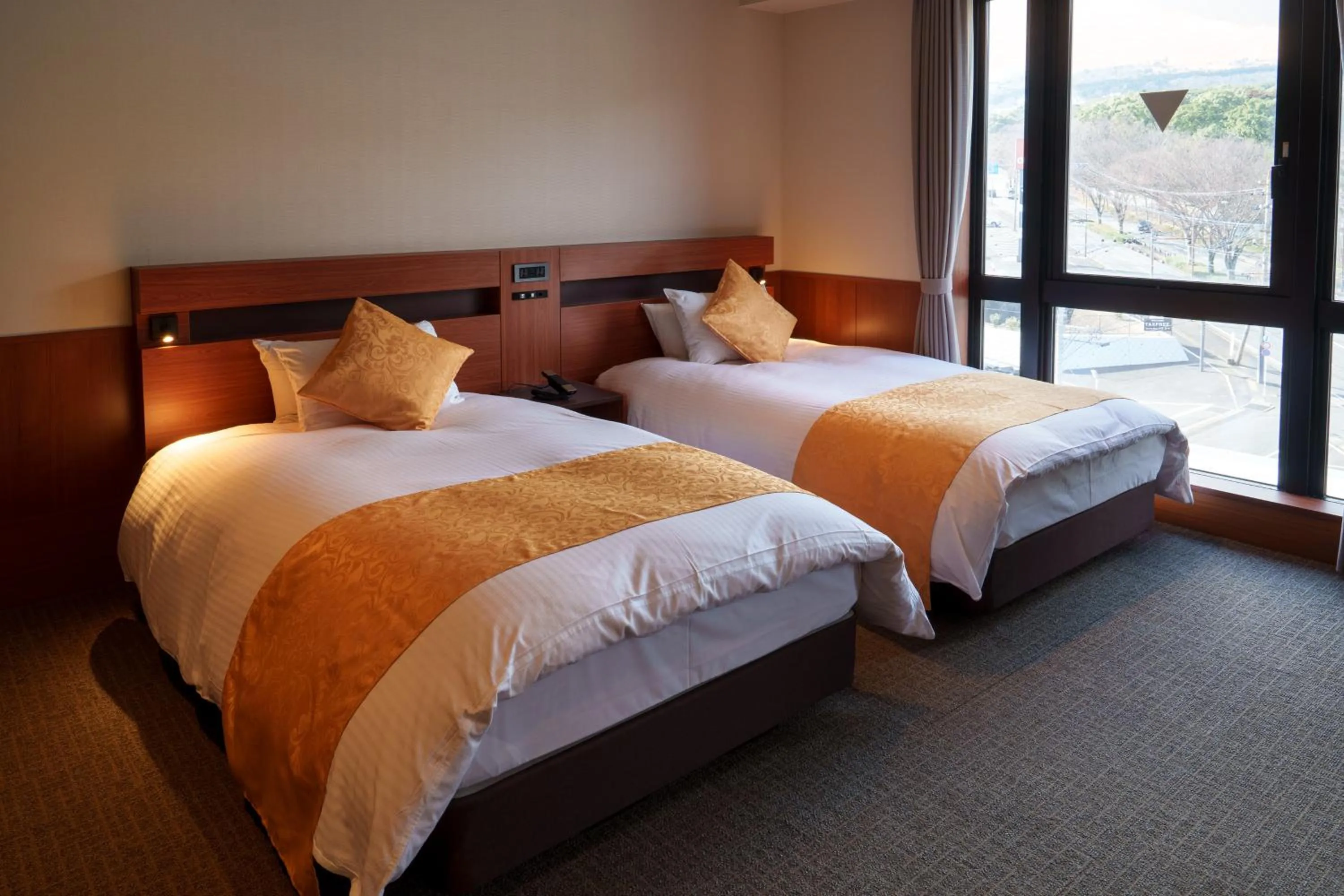 Bed in Akarinoyado Togetsu