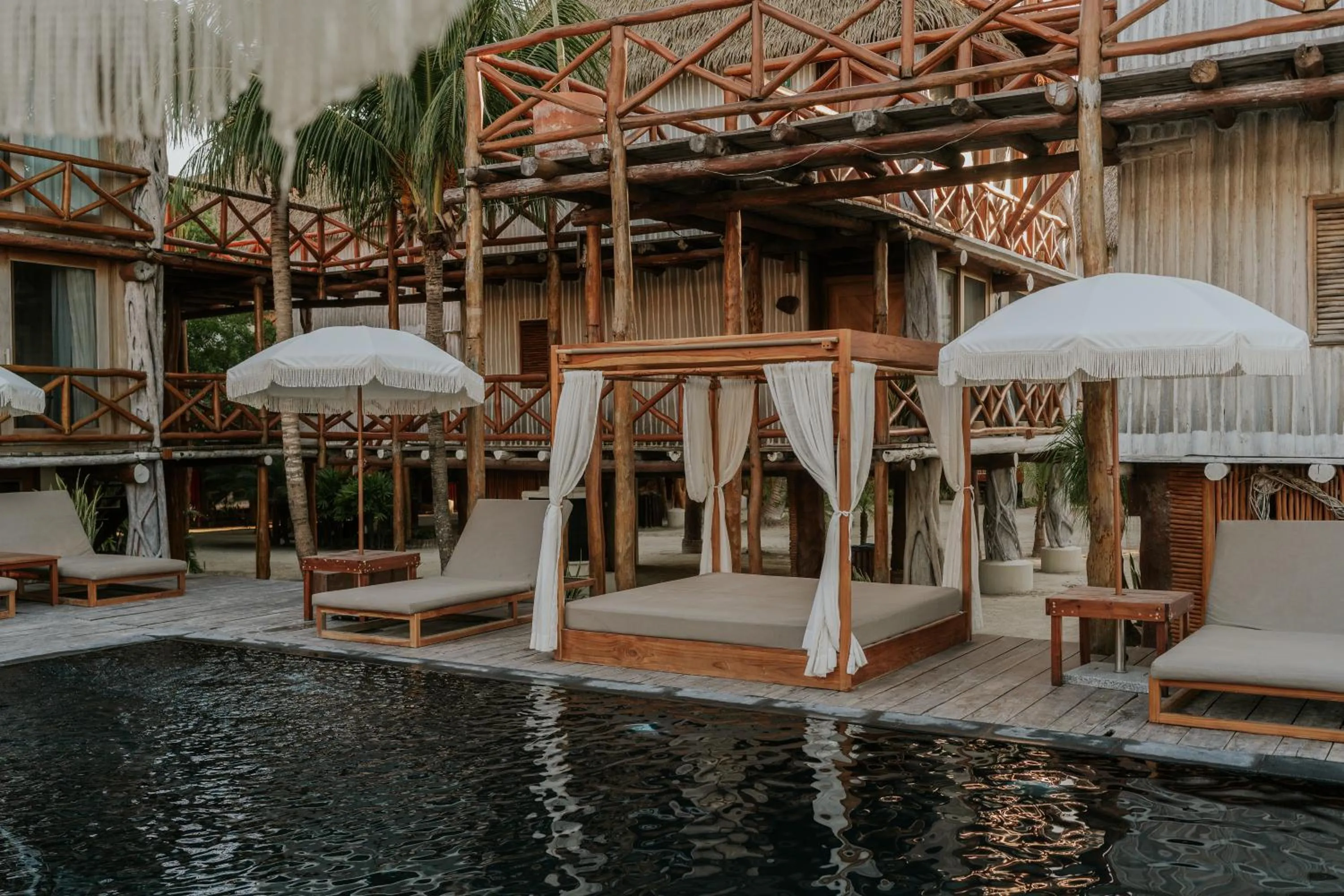 Swimming pool in Aldea Kuká, Luxury Eco Boutique Hotel